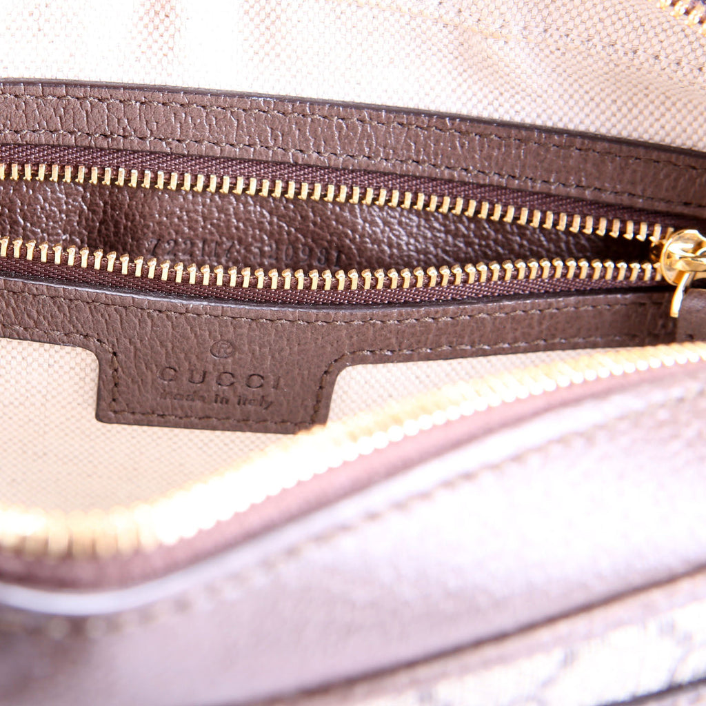 722117 Ophidia GG Small Shoulder Bag Brown
