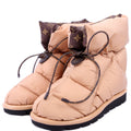 Pillow Flat Comfort Ankle Boots Size 38 Tan