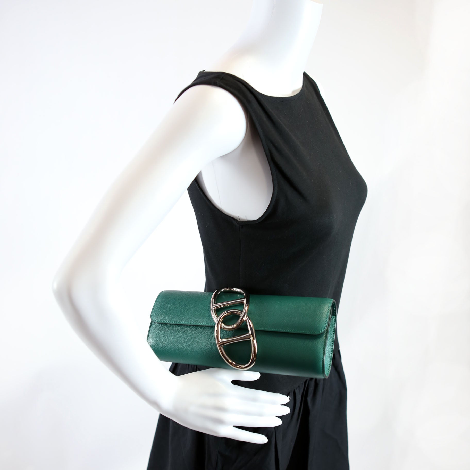 Egee Clutch Evercolor Green