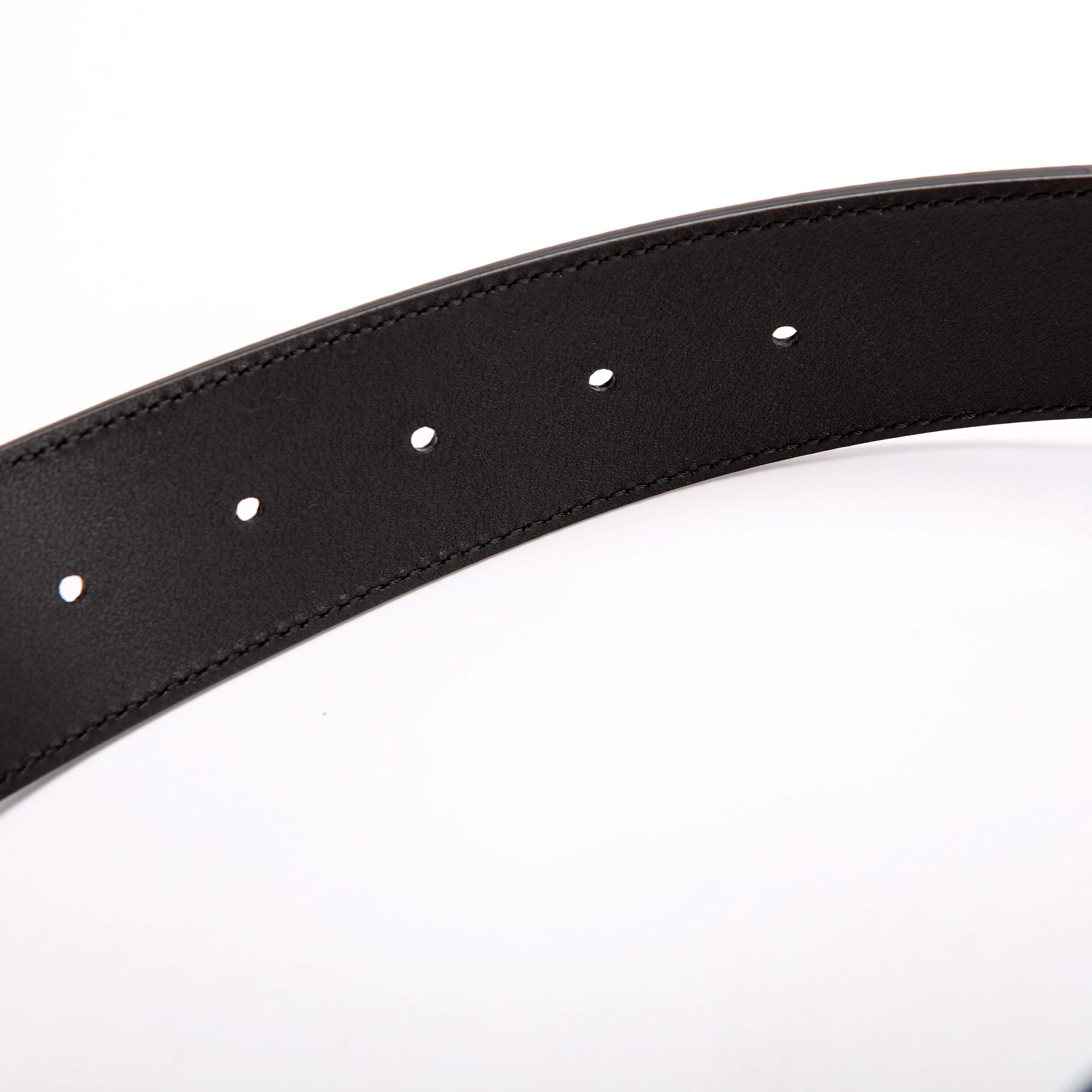 453260 GG Pearl Stud Belt Size 95/38 Black