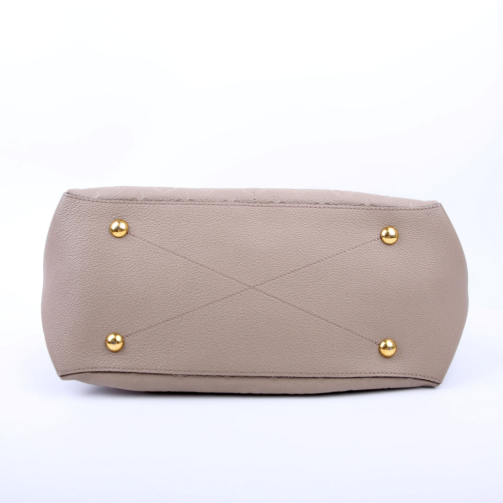 Maida Hobo Empreinte Taupe