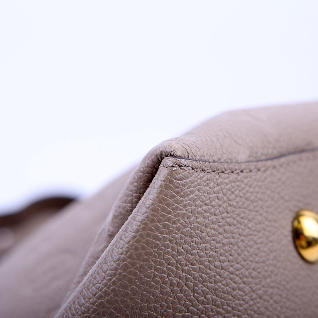 Maida Hobo Empreinte Taupe