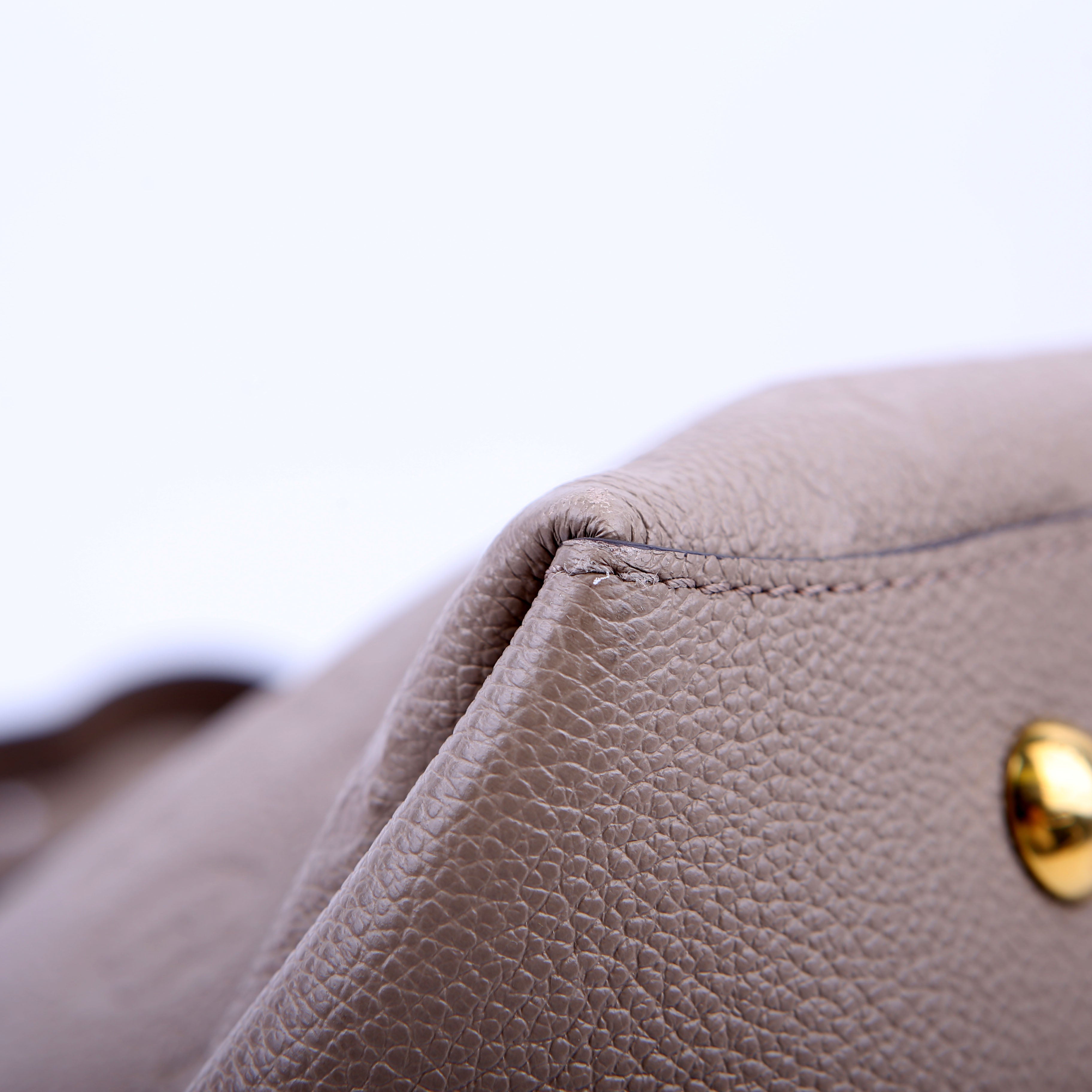 Maida Hobo Empreinte Taupe
