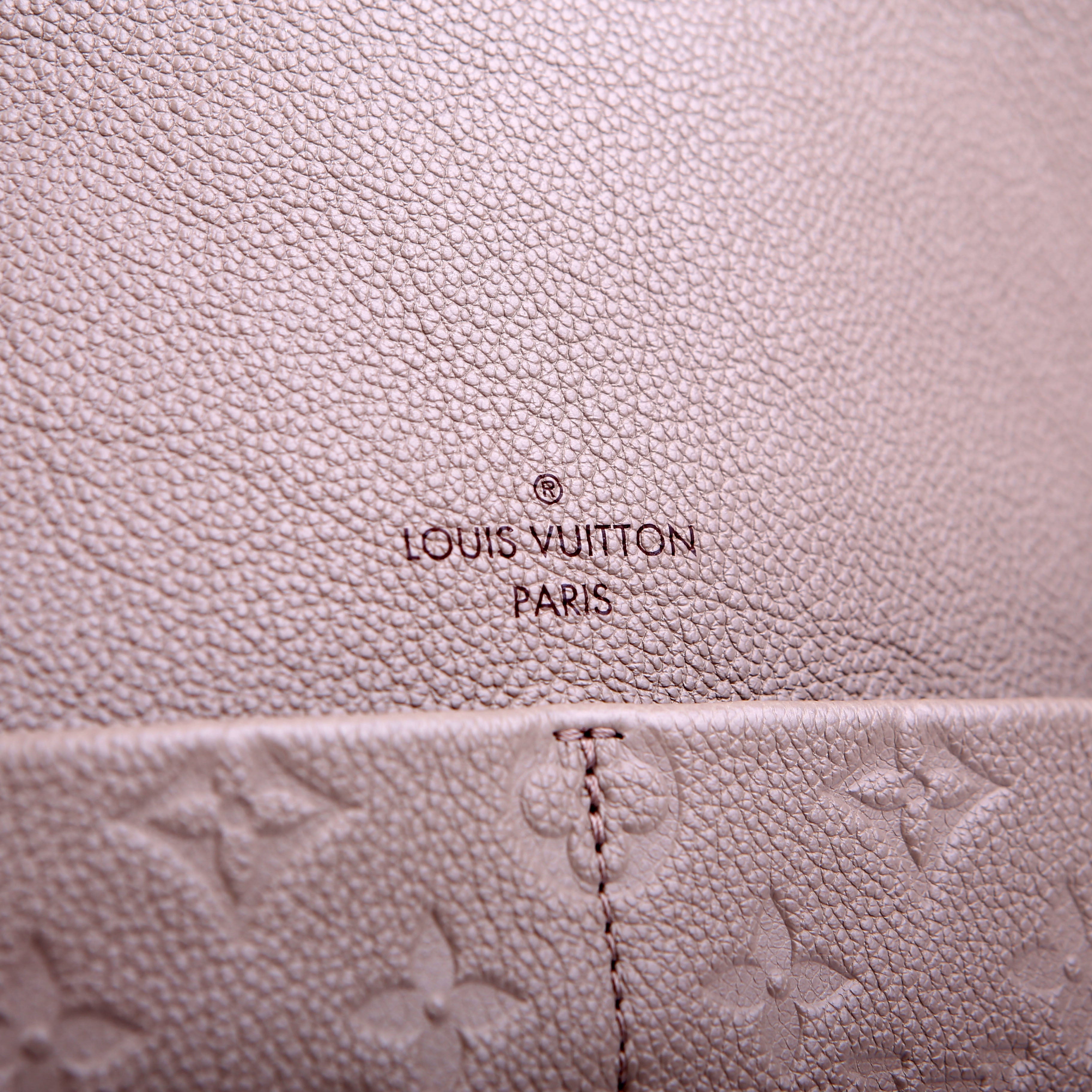 Maida Hobo Empreinte Taupe