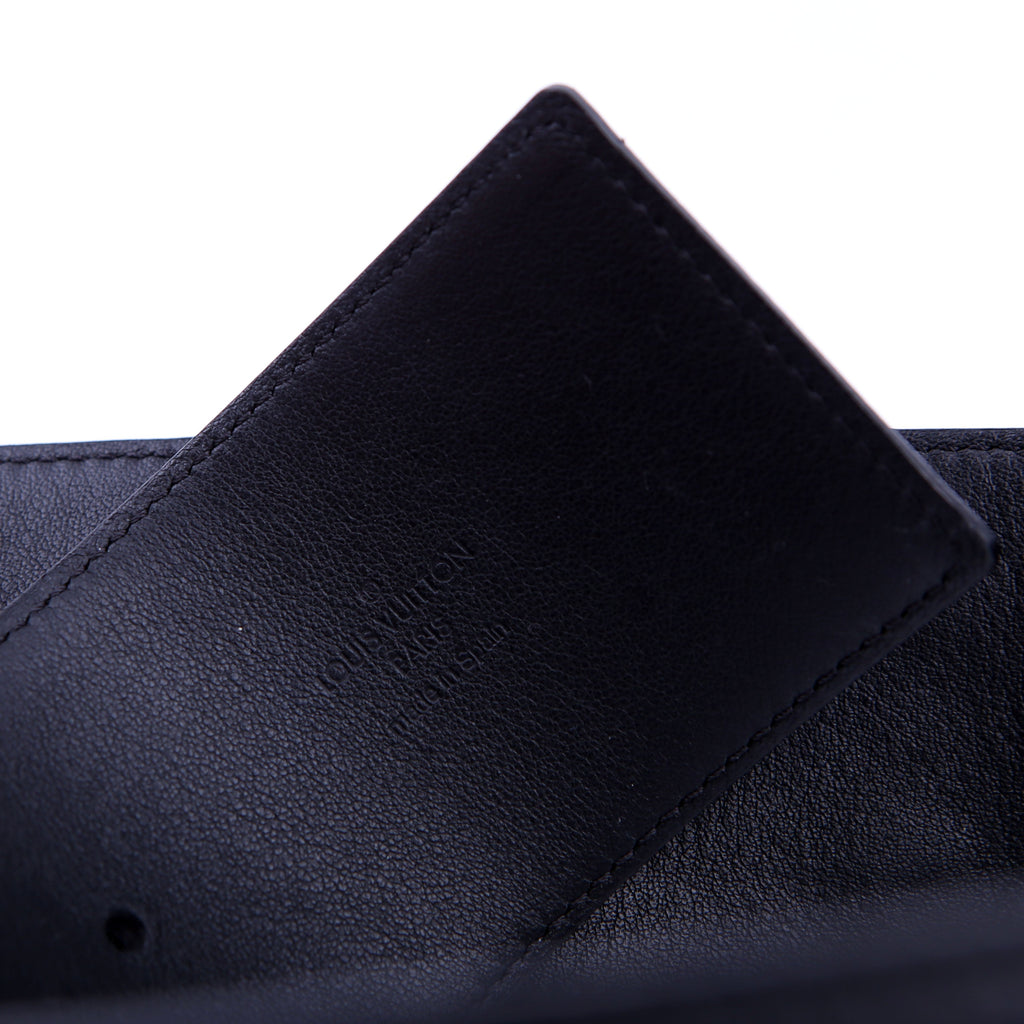 LV Initiales Clous Studded Leather Belt Size 85/34 Black