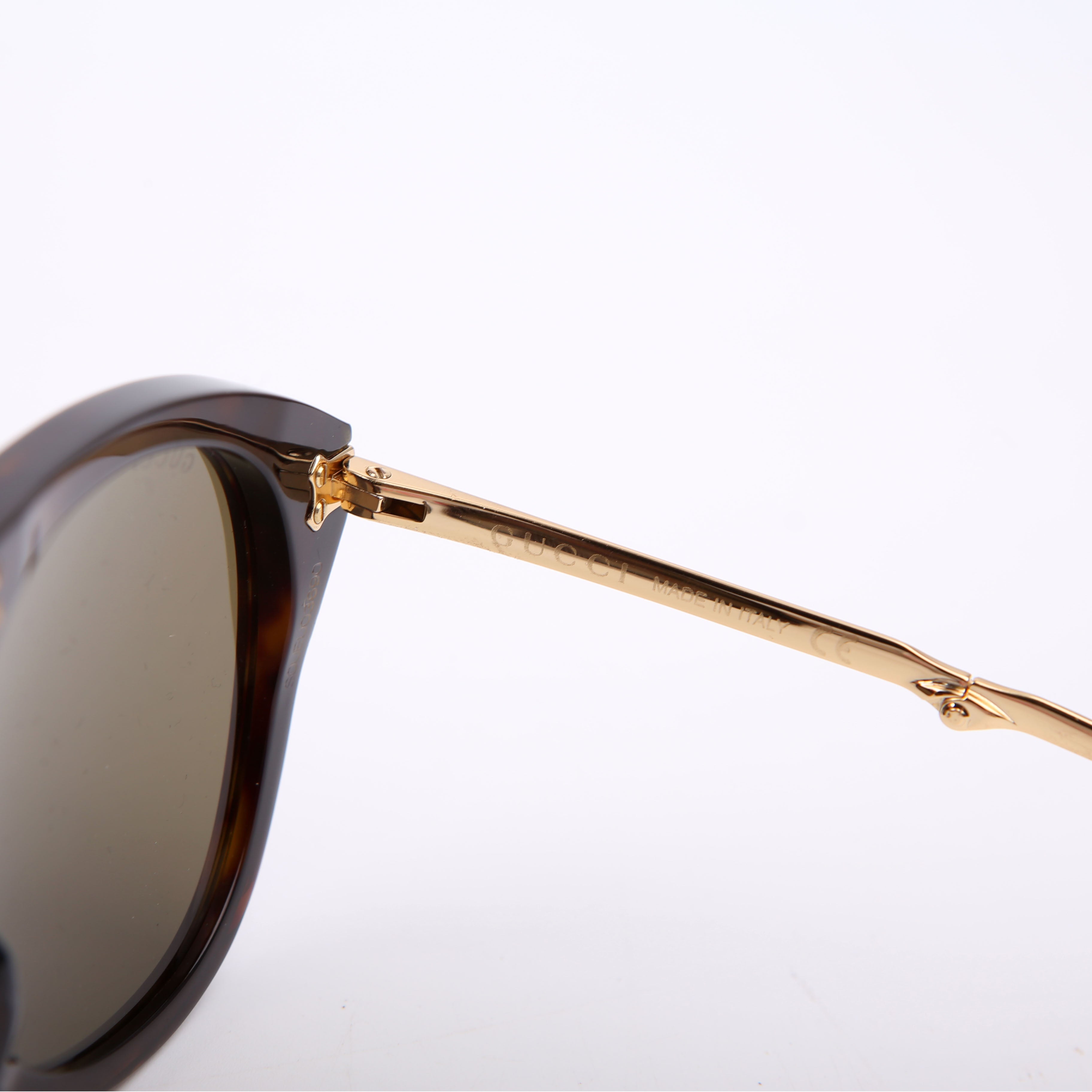 GG0305S Pilot Foldable Sunglasses Brown/Gold