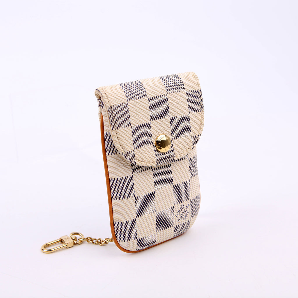 Etui Telephone MM Damier Azur