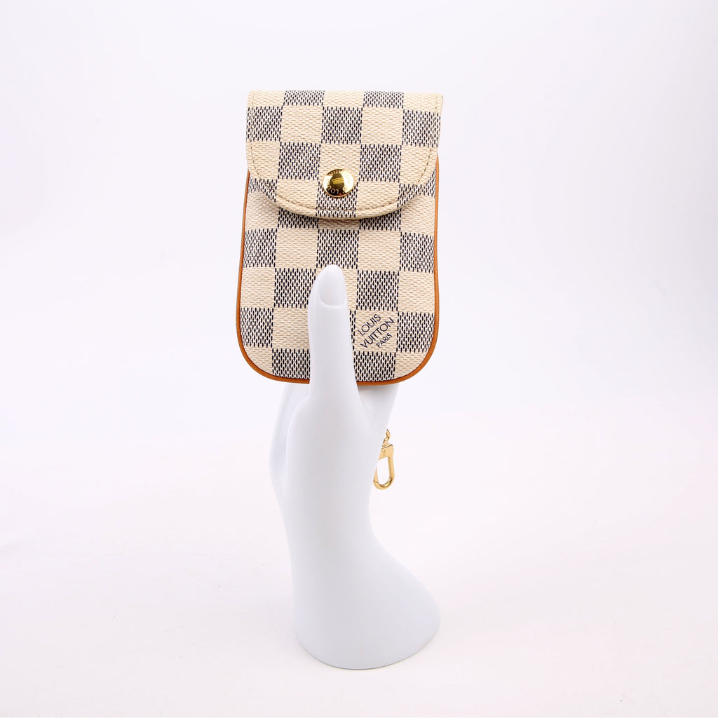 Etui Telephone MM Damier Azur