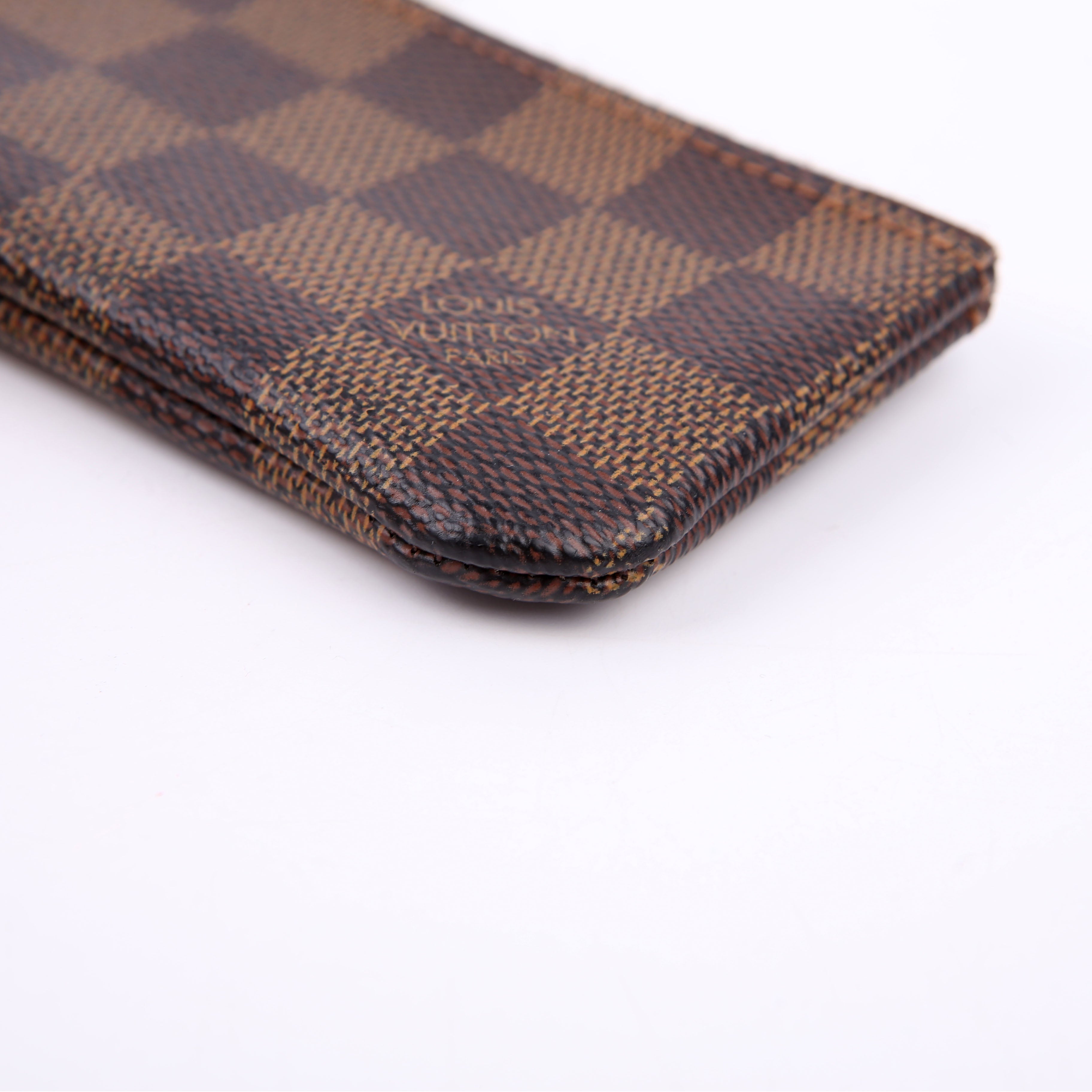 Pochette Cles Damier Ebene