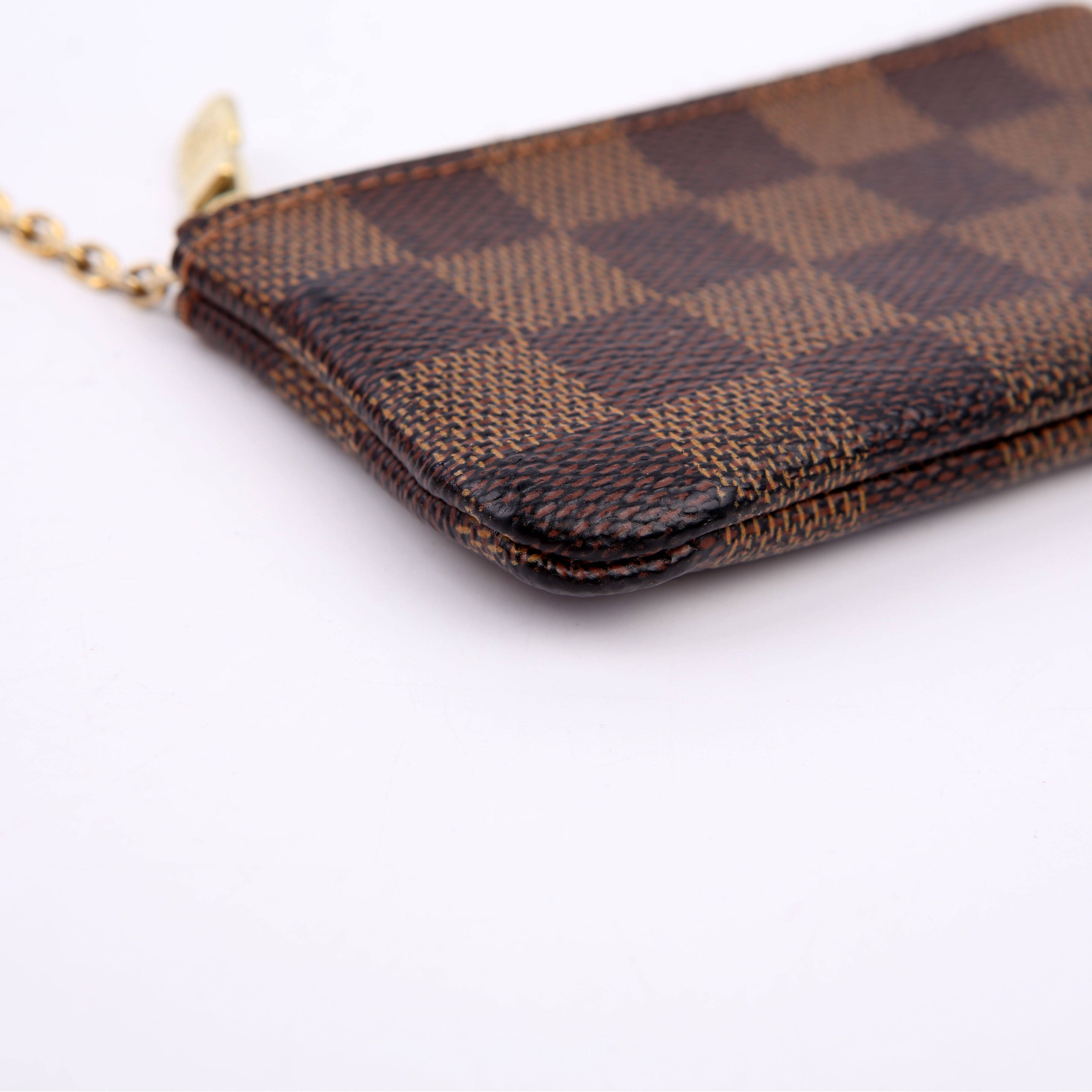 Pochette Cles Damier Ebene