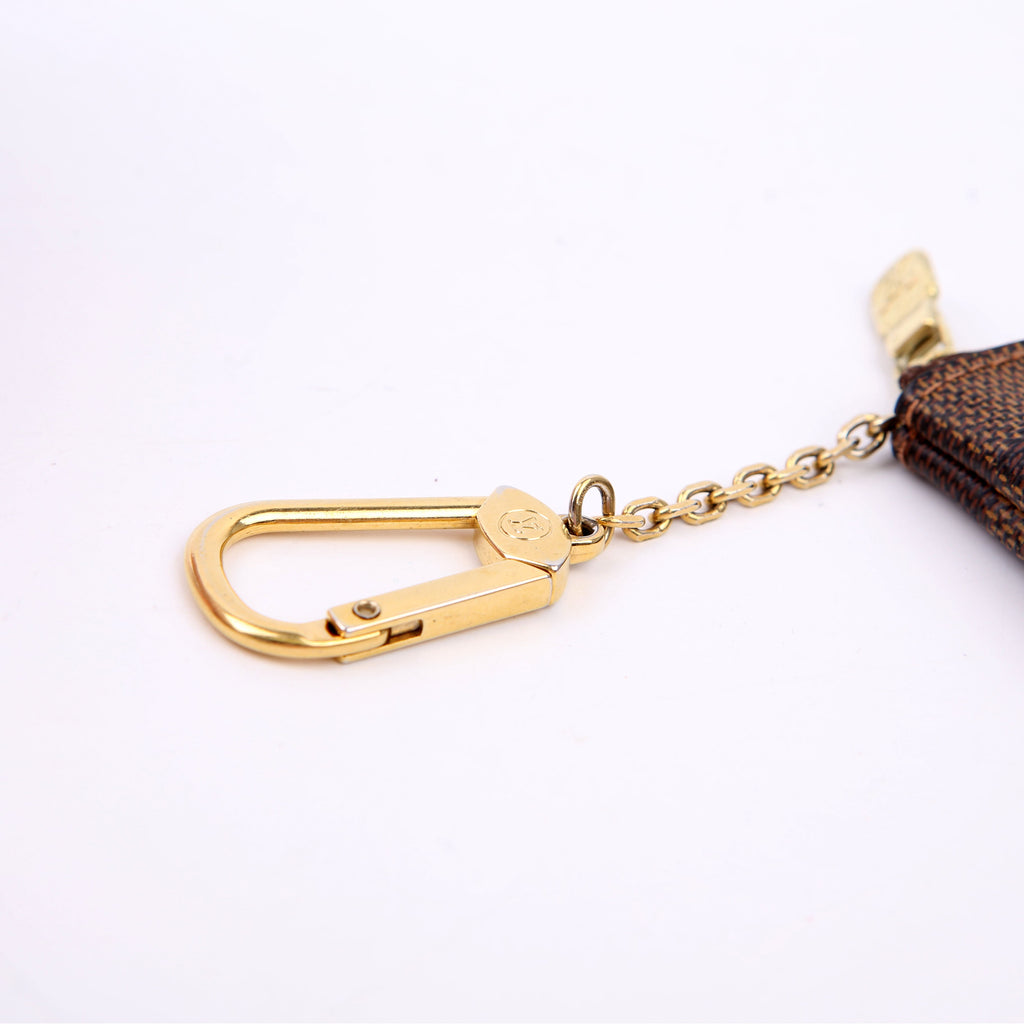 Pochette Cles Damier Ebene