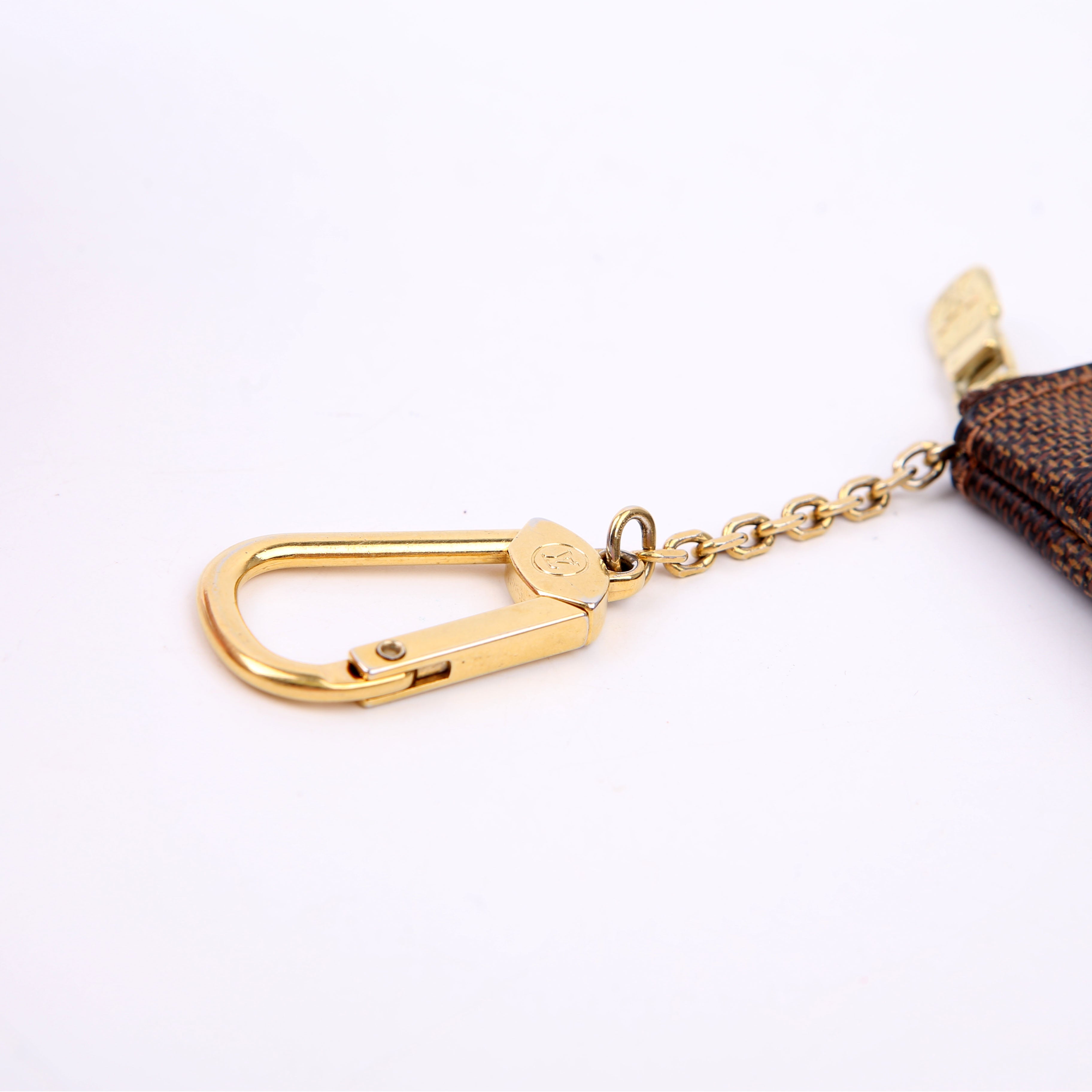 Pochette Cles Damier Ebene