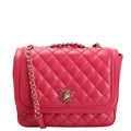 Lovely Day Medium Flap Lambskin 26M Berry