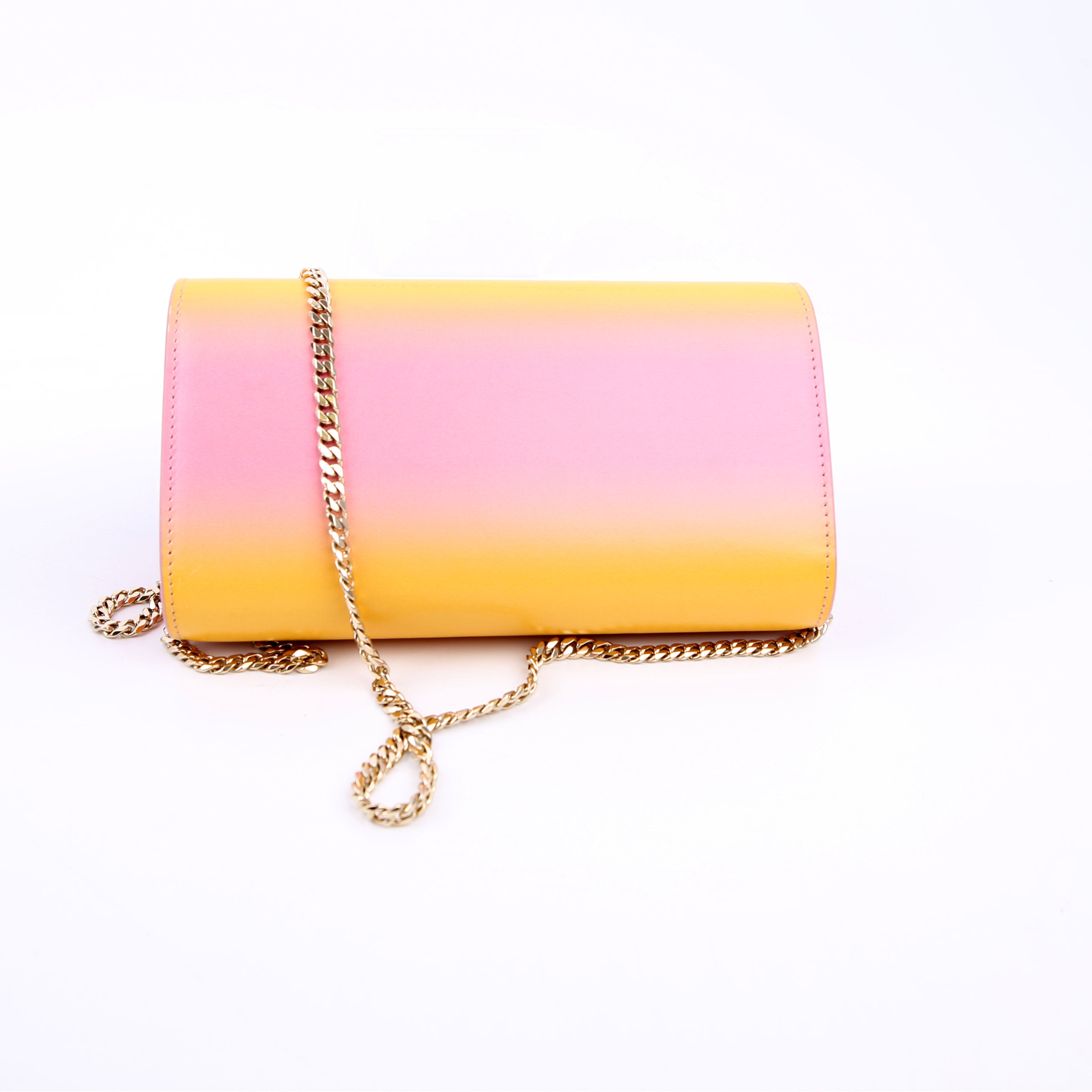 Wallet On Chain Paloma Embellished Yellow/Pink