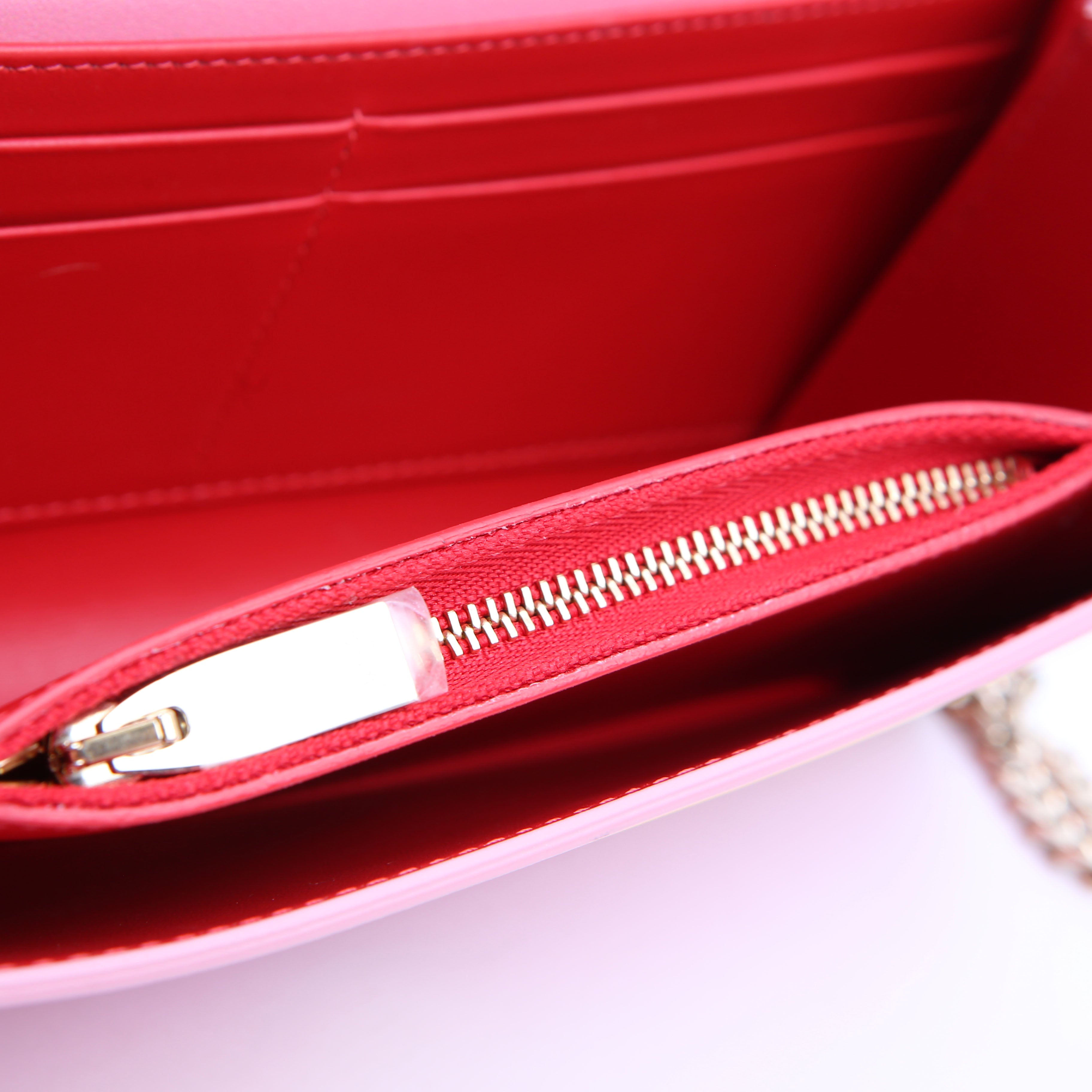 Wallet On Chain Paloma Embellished Yellow/Pink