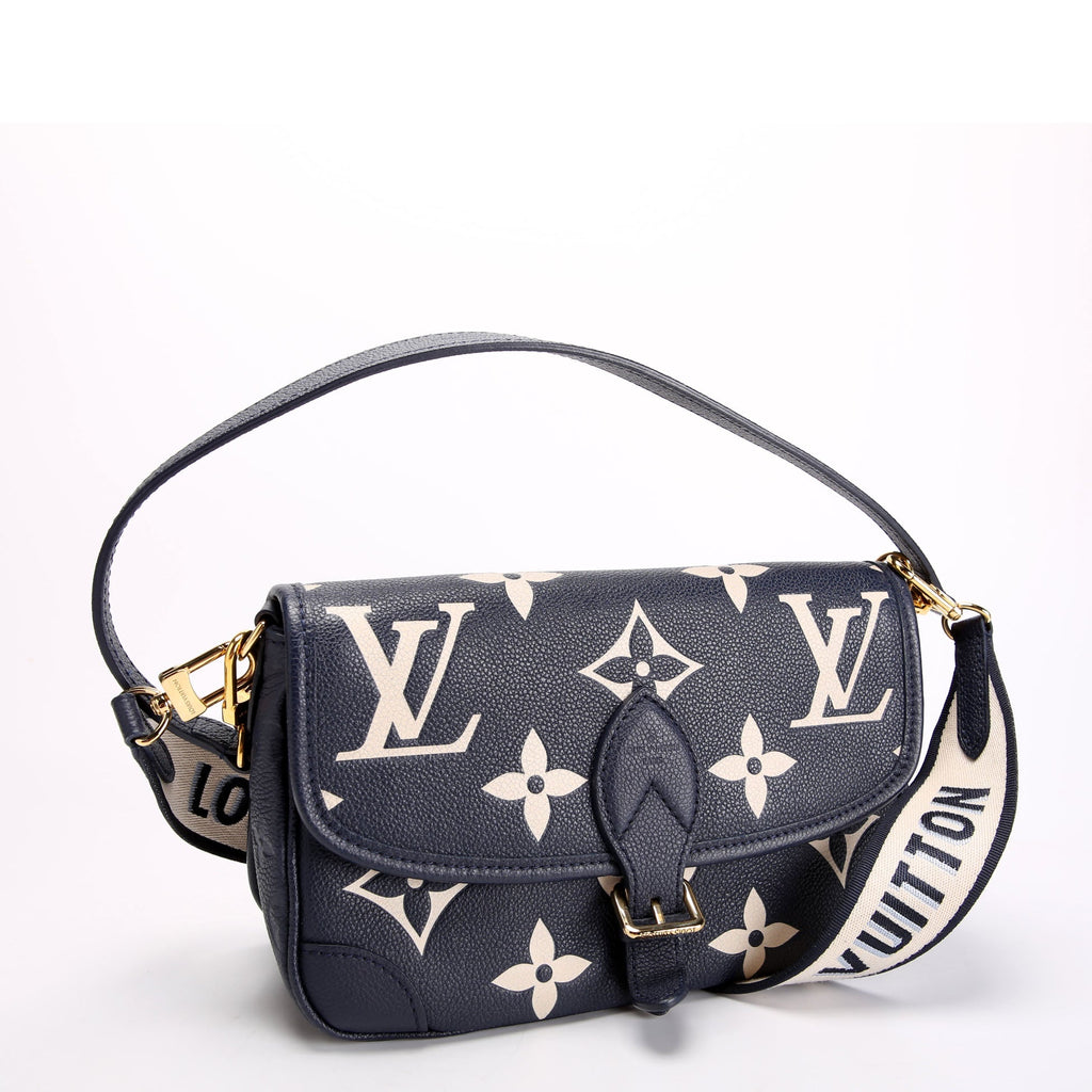 Diane Bicolor Empreinte Navy/Beige
