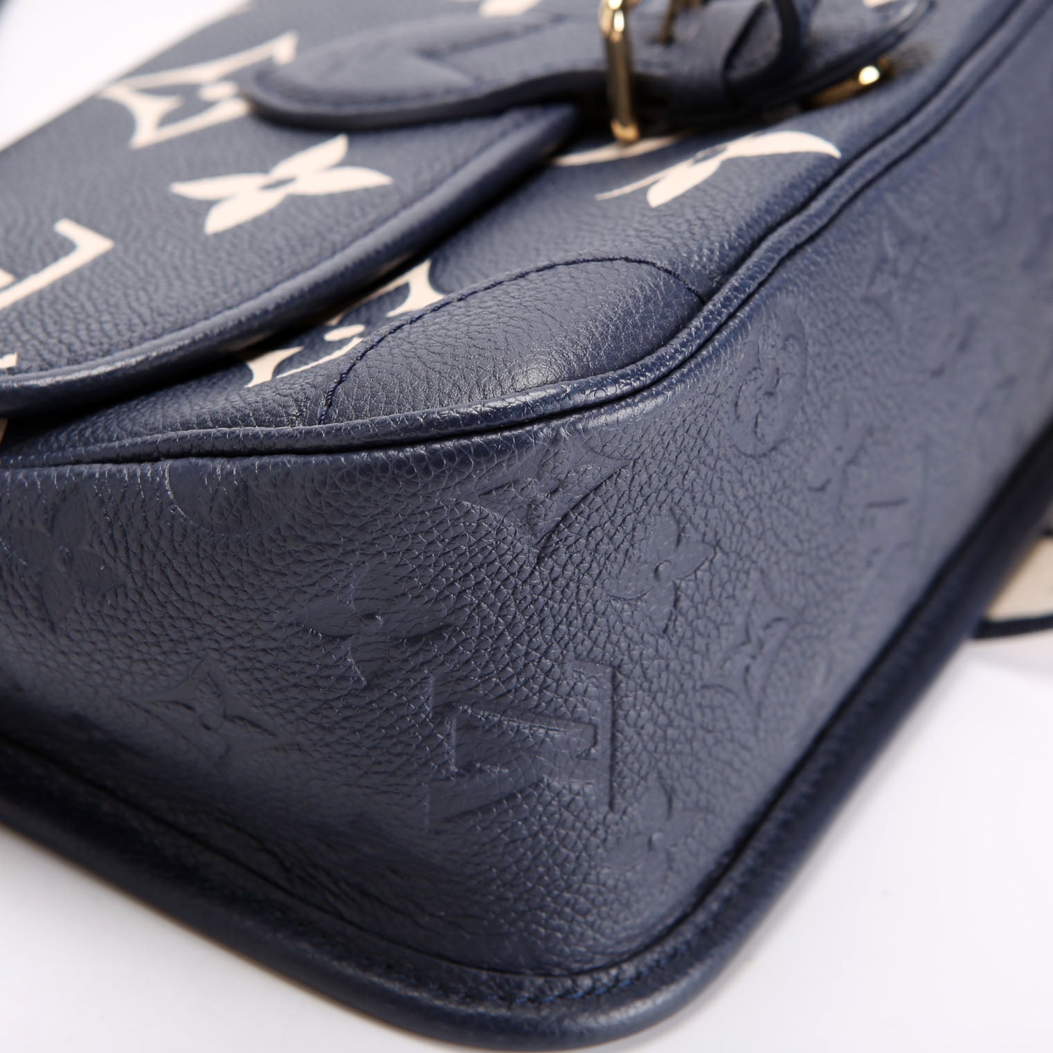 Diane Bicolor Empreinte Navy/Beige