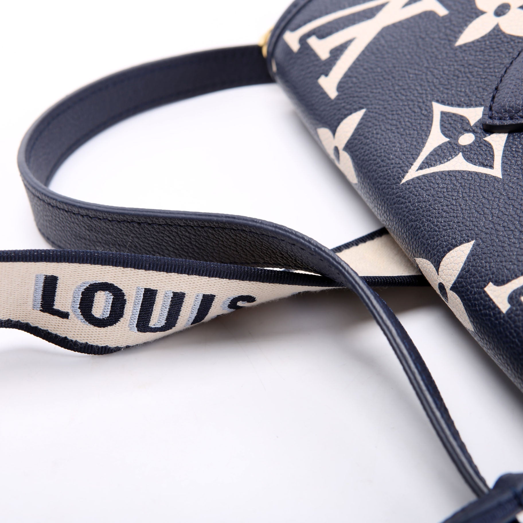 Diane Bicolor Empreinte Navy/Beige