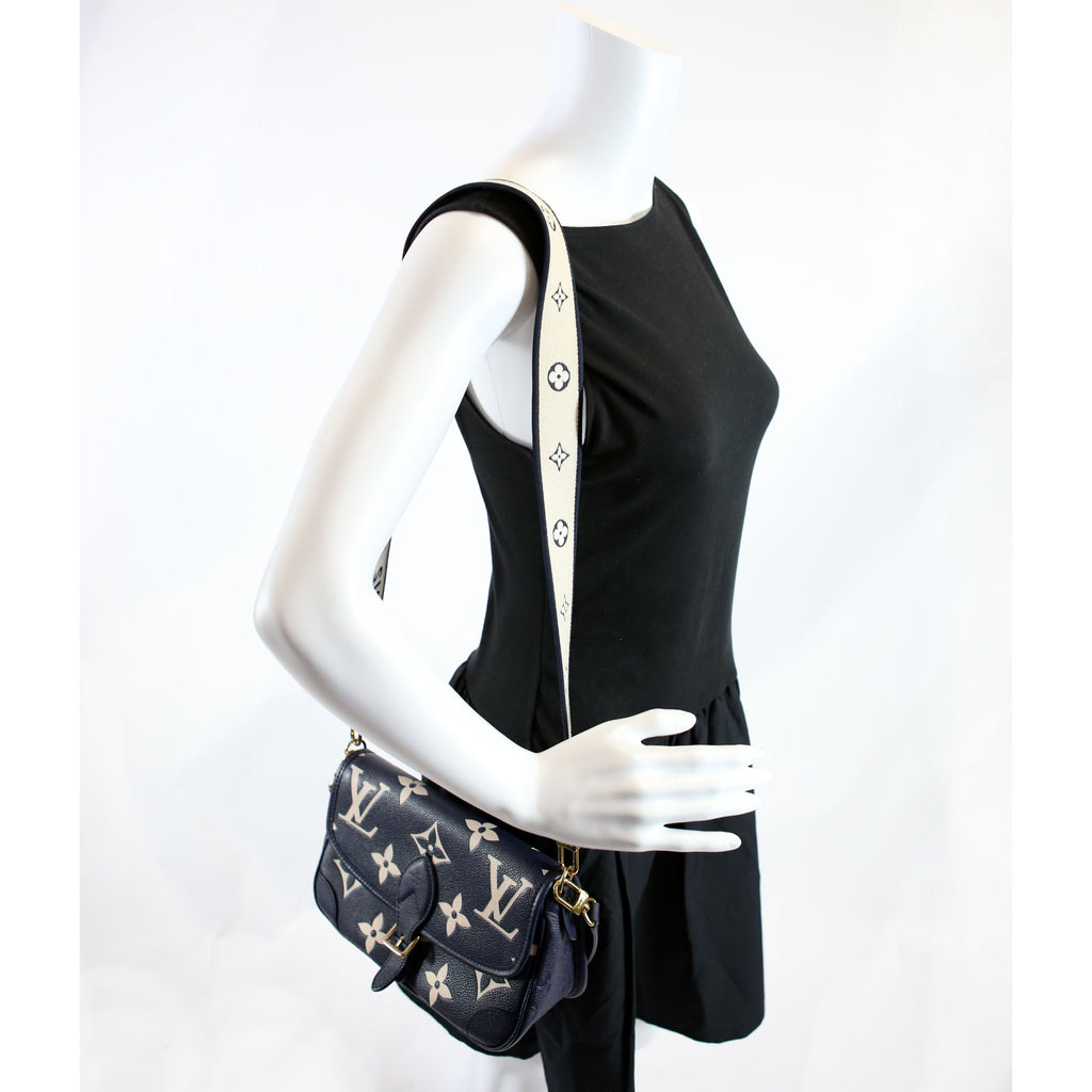 Diane Bicolor Empreinte Navy/Beige