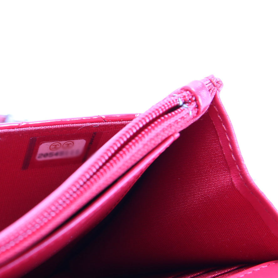 Wallet On Chain Boy Patent Red