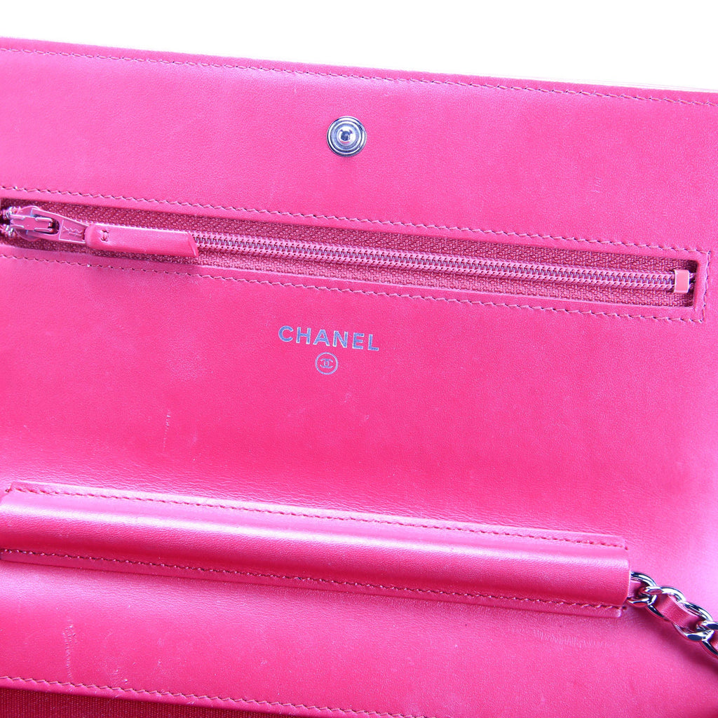 Wallet On Chain Boy Patent Red