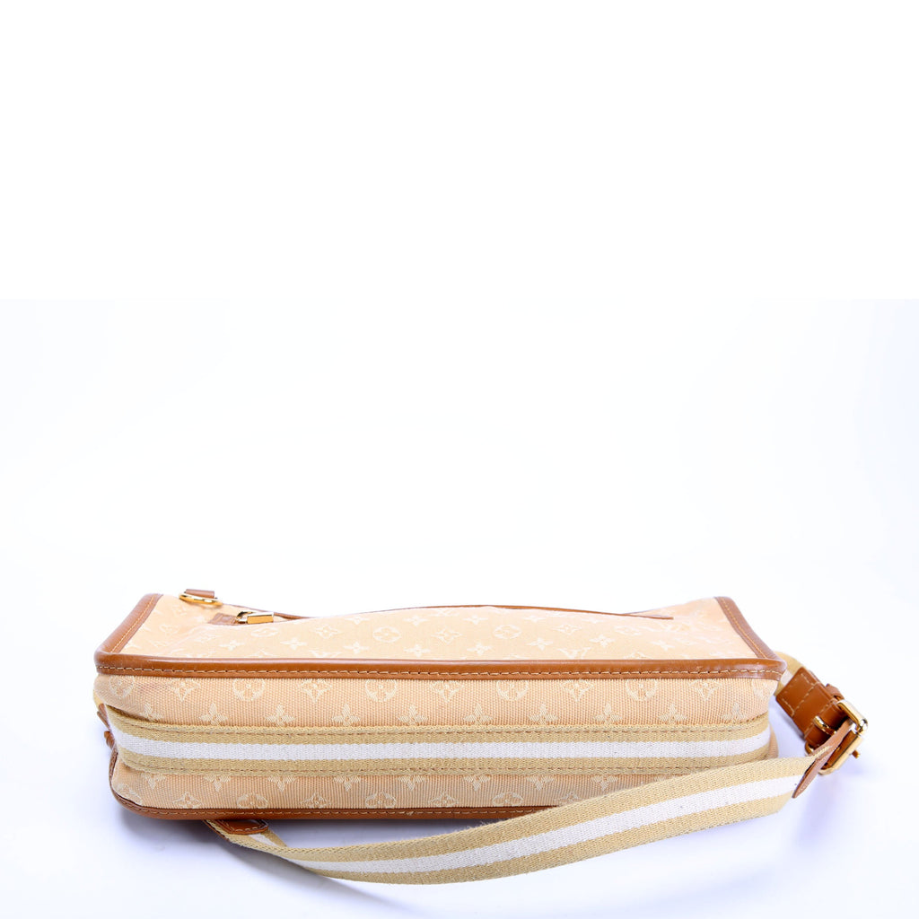 Pochette Kathleen Mini Lin Monogram Tan