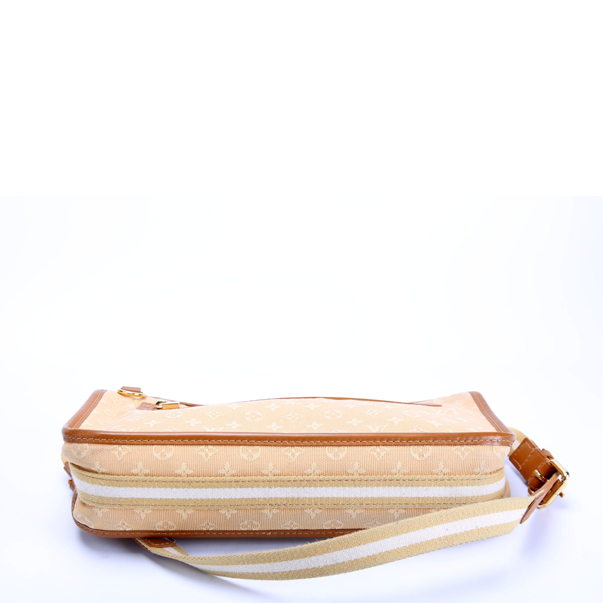 Pochette Kathleen Mini Lin Monogram Tan