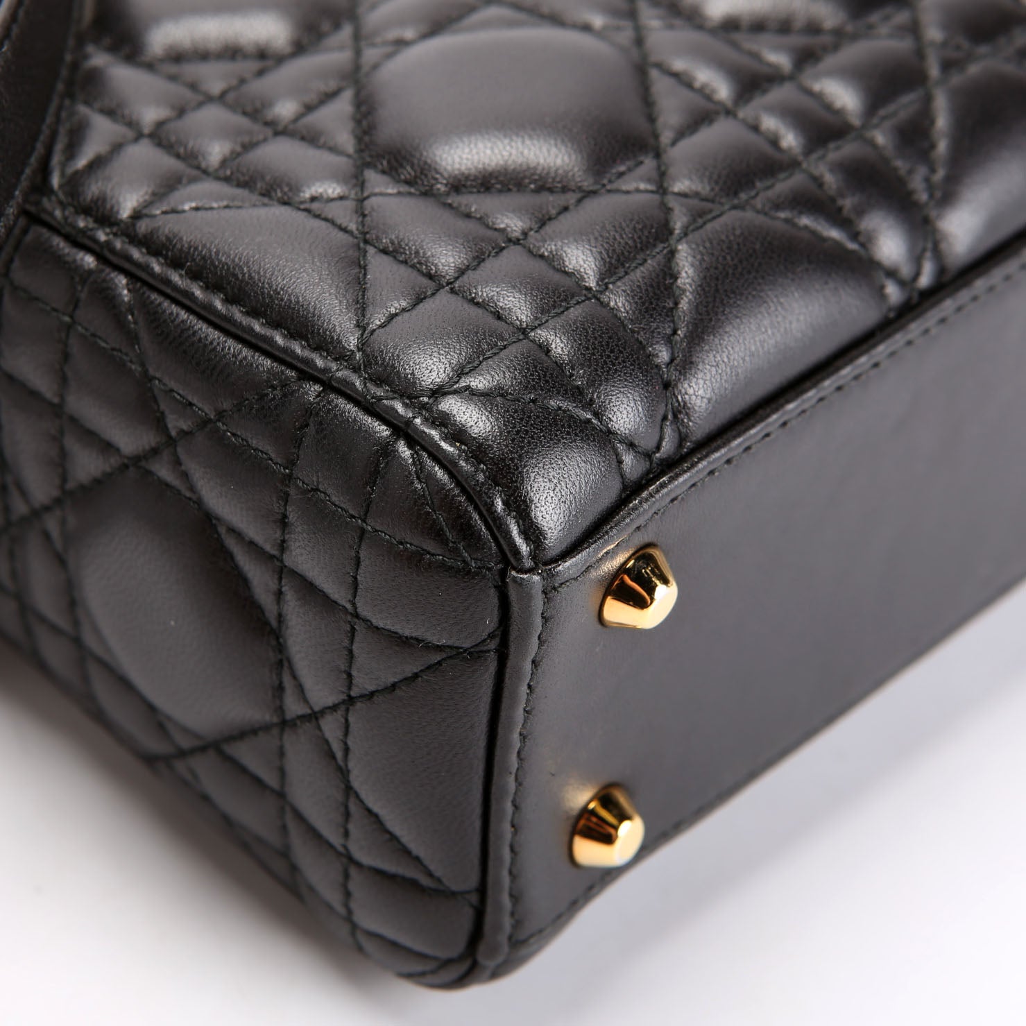 Lady Dior Mini Lambskin Black