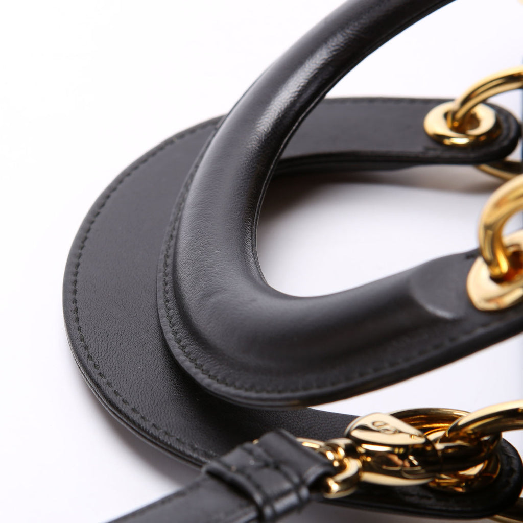 Lady Dior Mini Lambskin Black