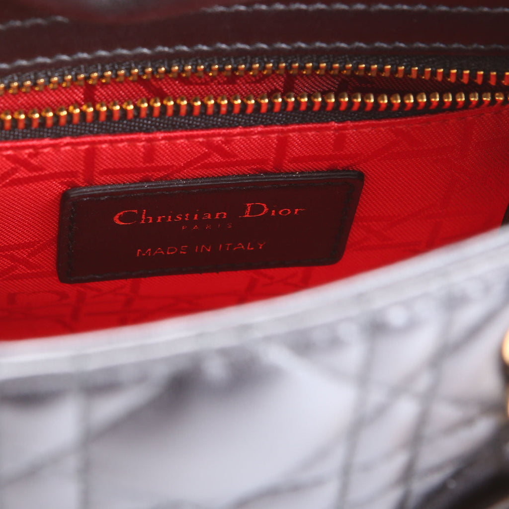 Lady Dior Mini Lambskin Black