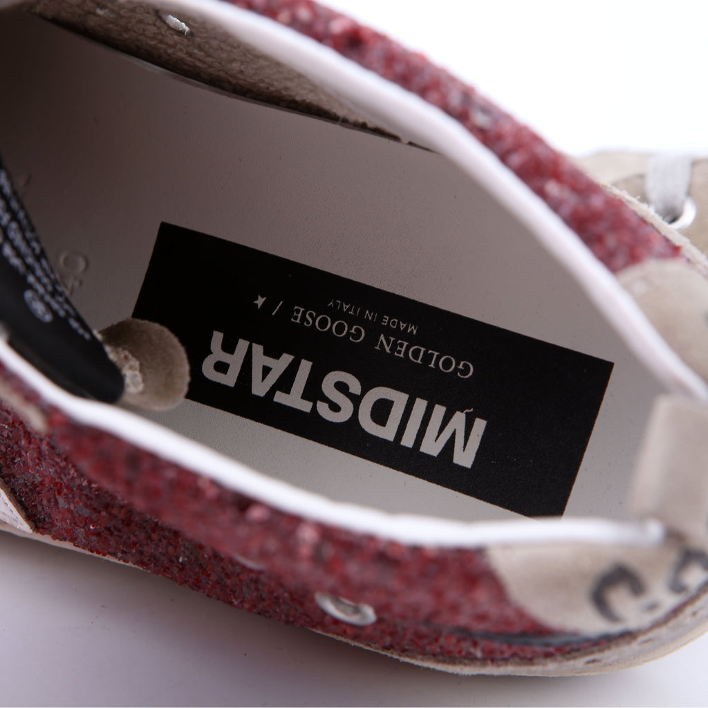 Midstar Sneakers Size 40 Burgundy