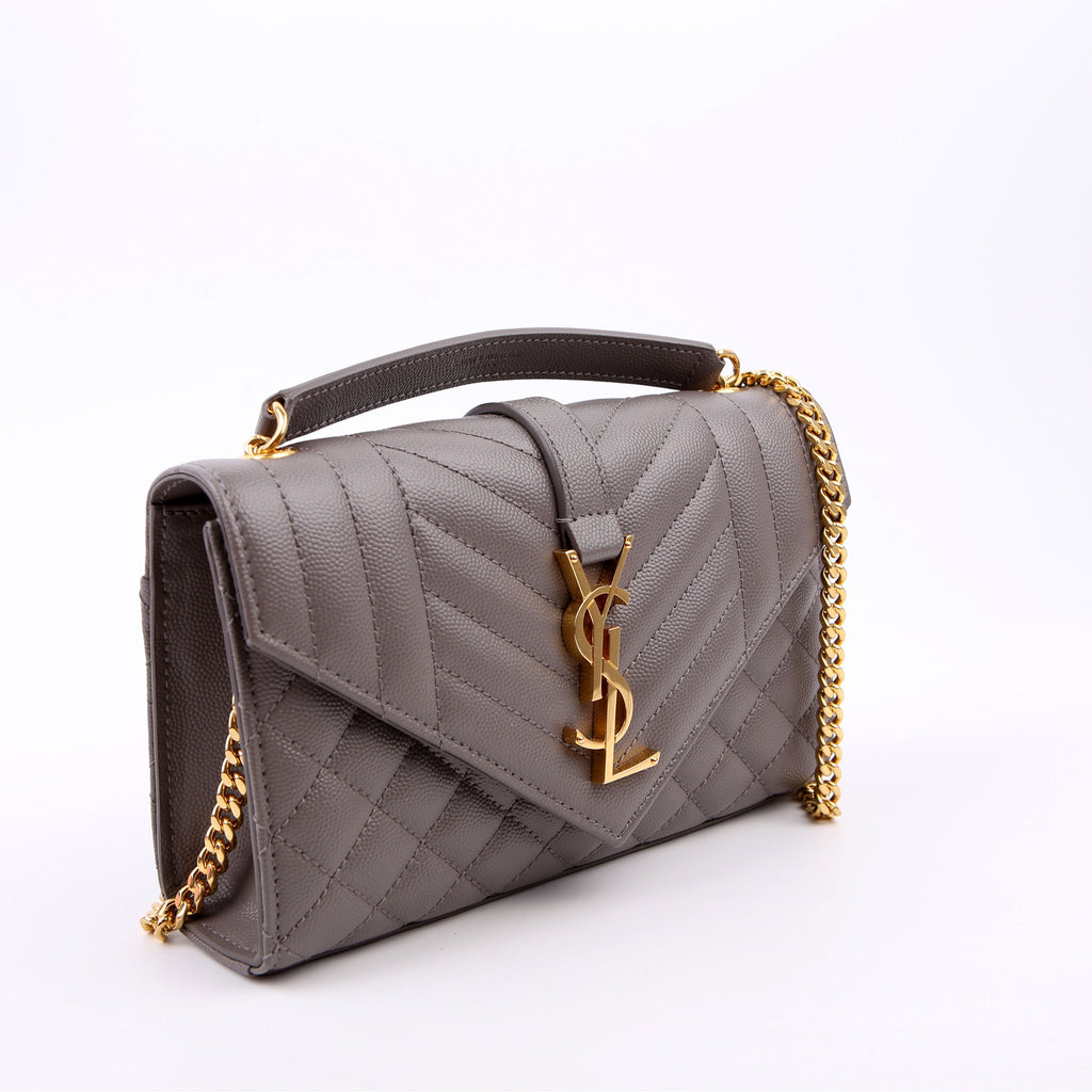 Envelope Small Triquilt Gray