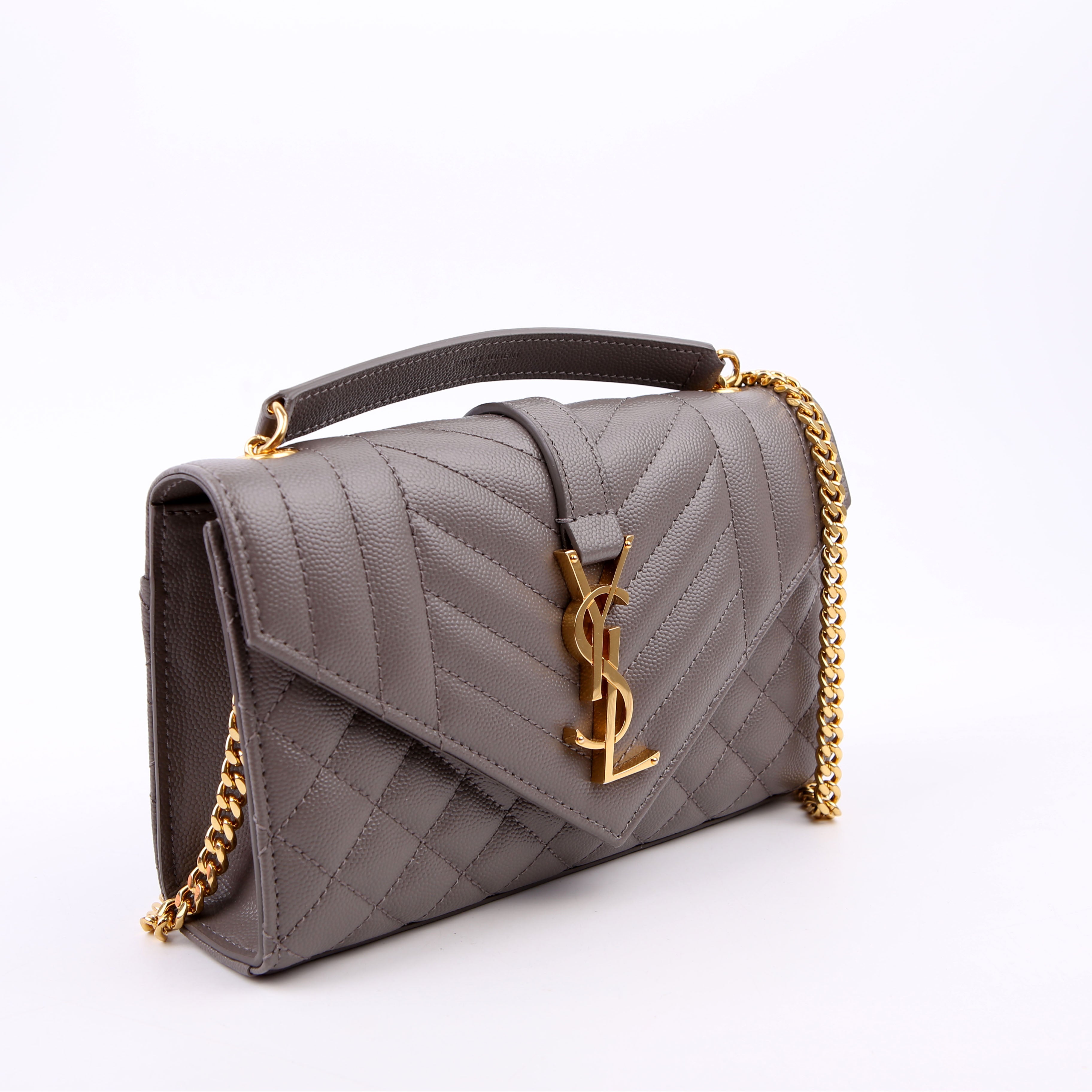 Envelope Small Triquilt Gray