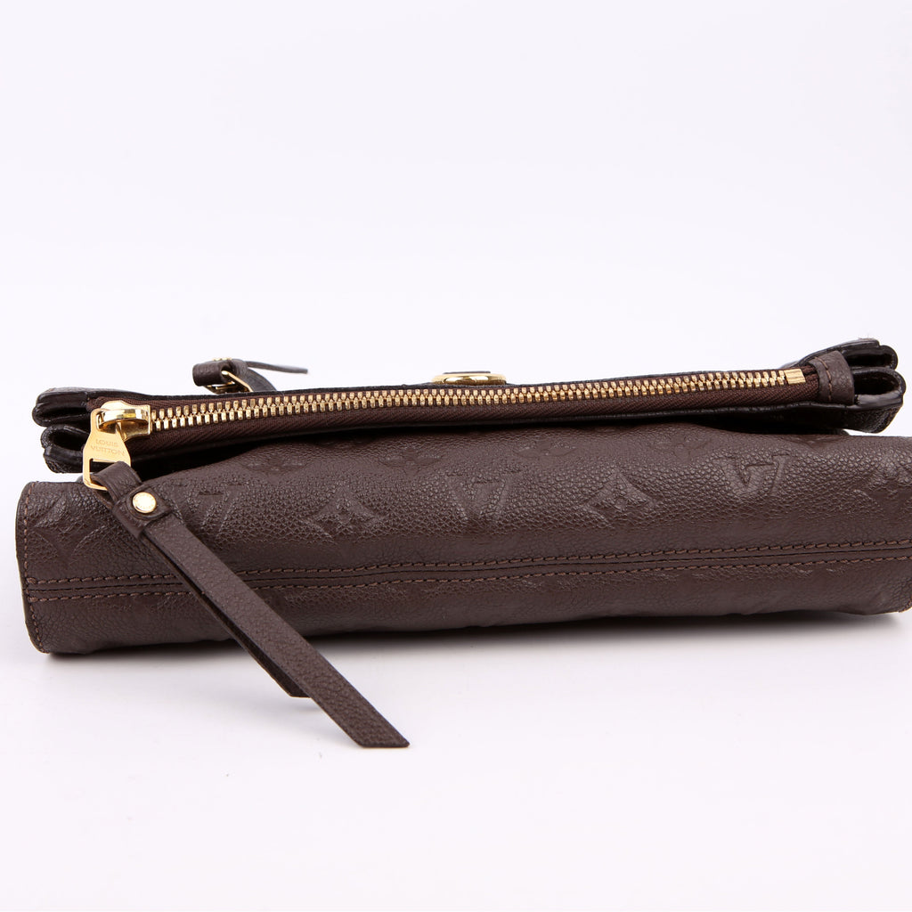Petillante Clutch Empreinte Brown