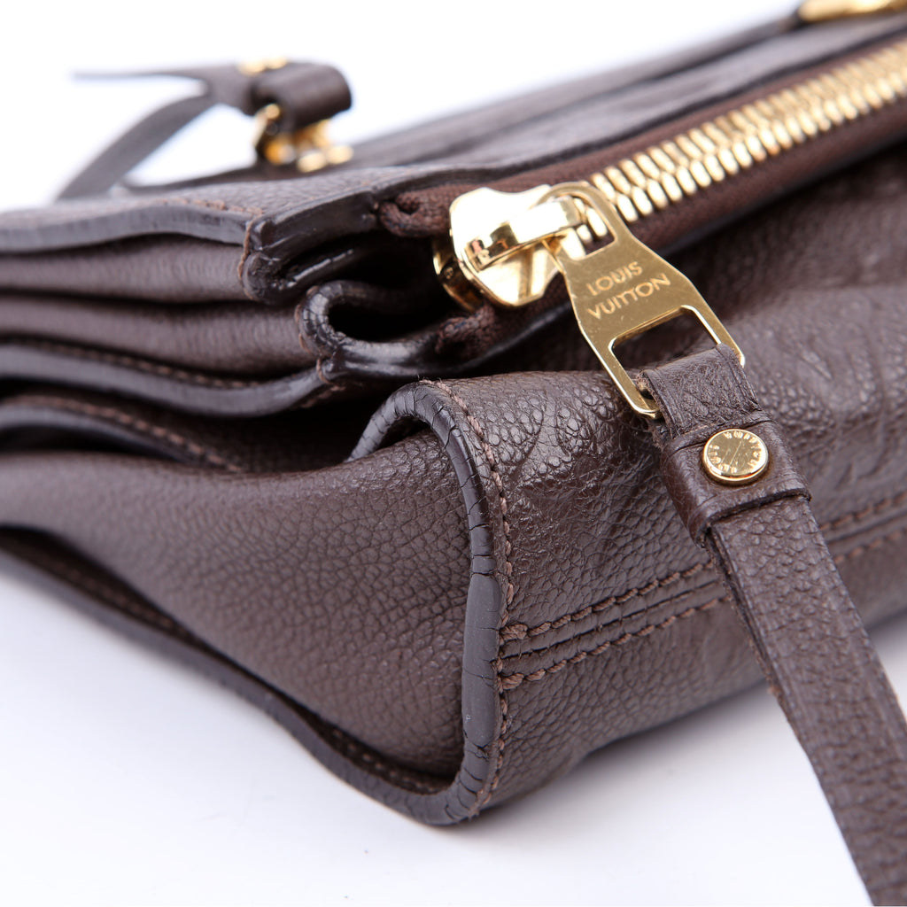 Petillante Clutch Empreinte Brown