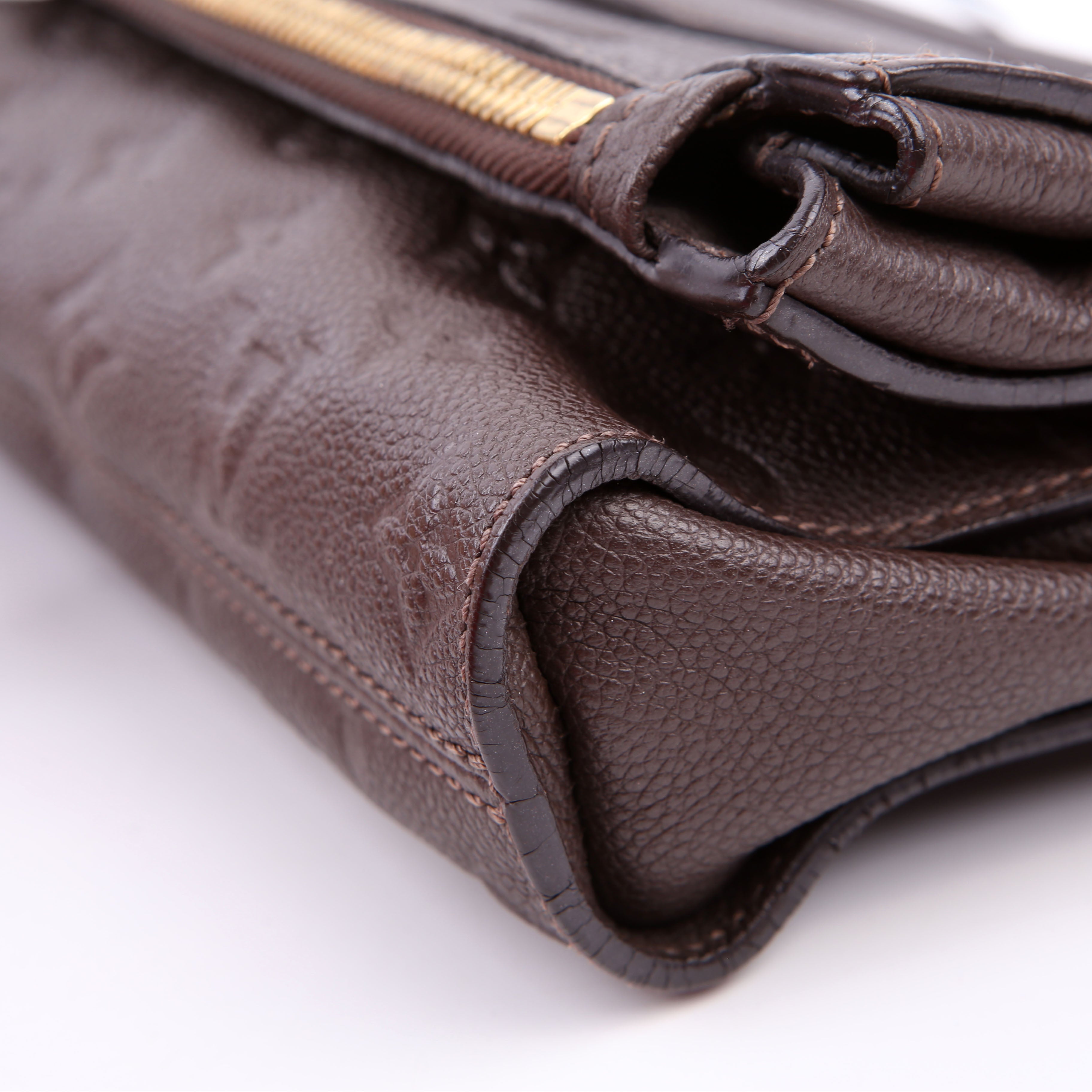 Petillante Clutch Empreinte Brown