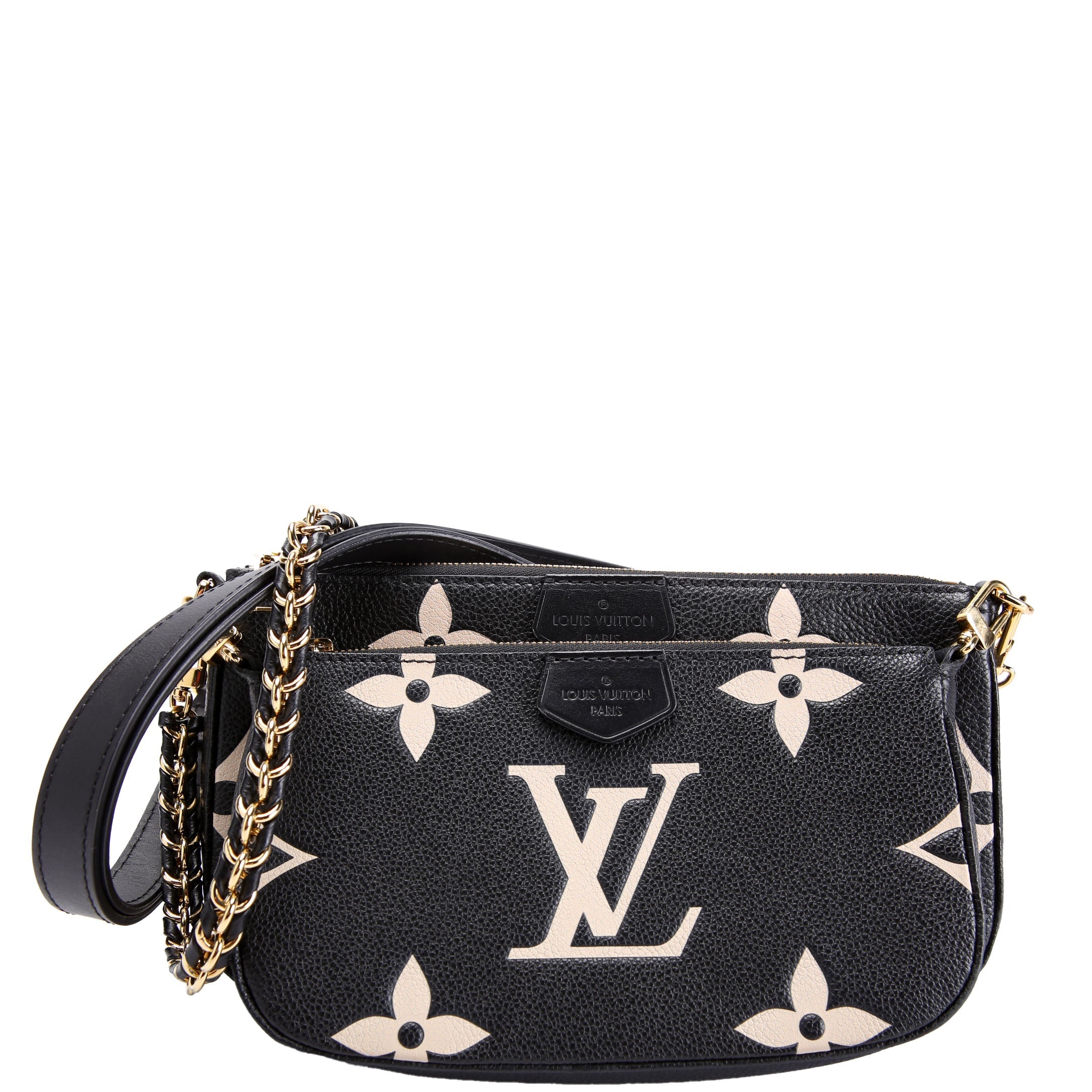 Multi Pochette Bicolor Empreinte Black/Beige
