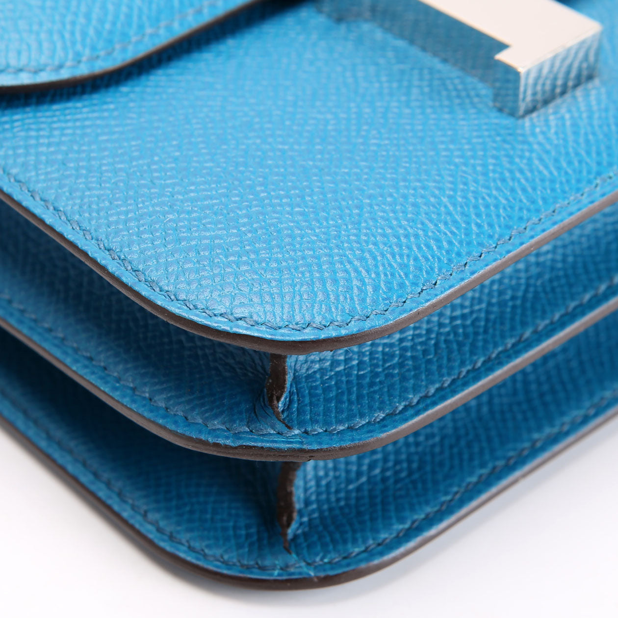 Hermes Constance Mini 28 Epsom 2015 Blue