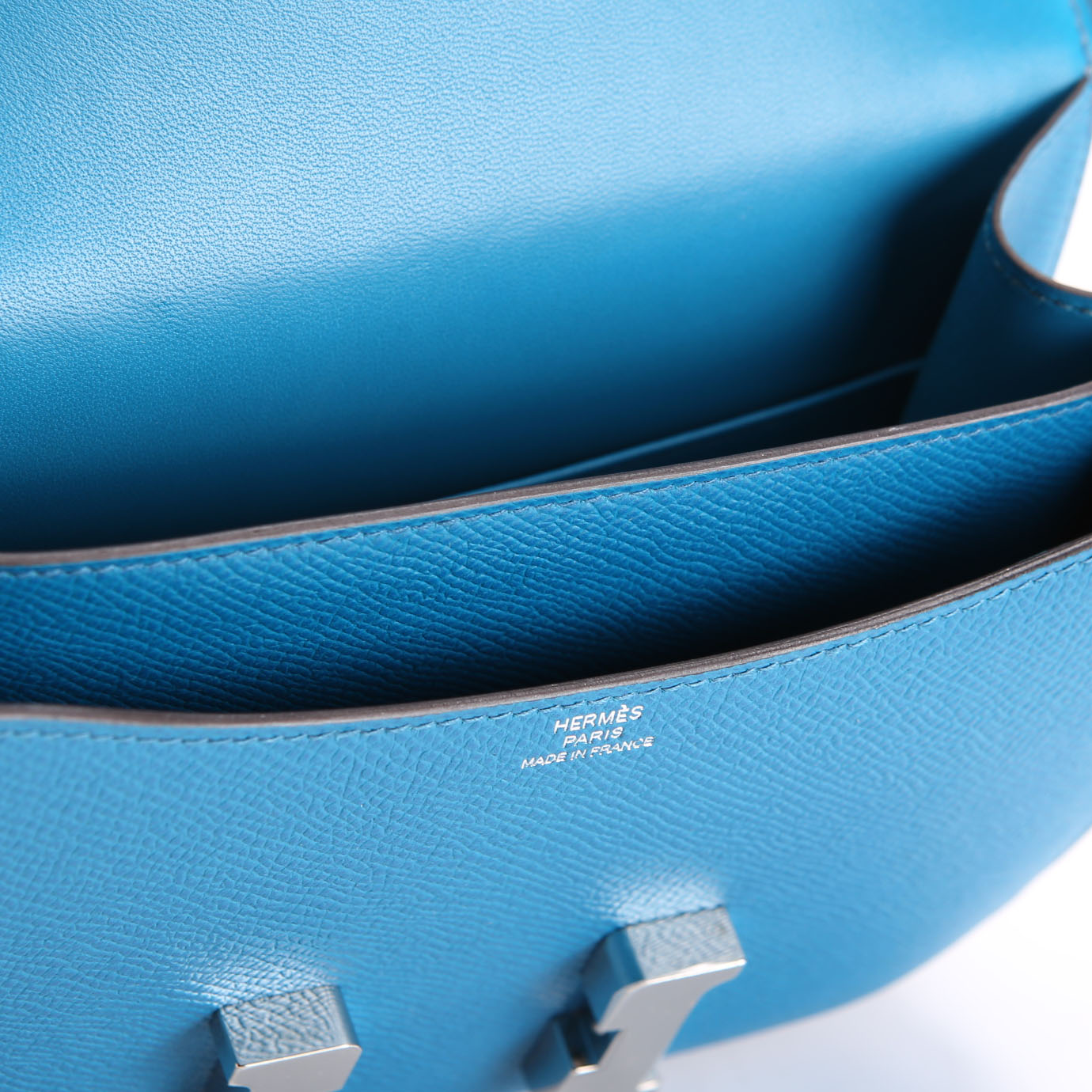 Hermes Constance Mini 28 Epsom 2015 Blue