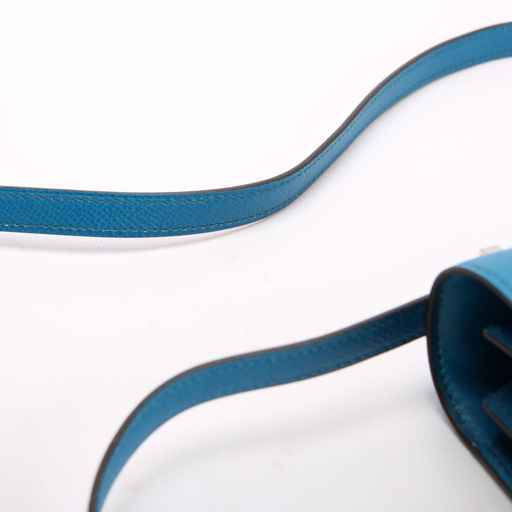 Hermes Constance Mini 28 Epsom 2015 Blue