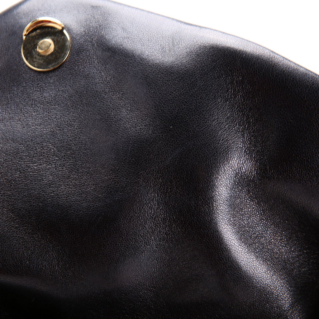 Puffer Quilted Medium Lambskin 577475 Black