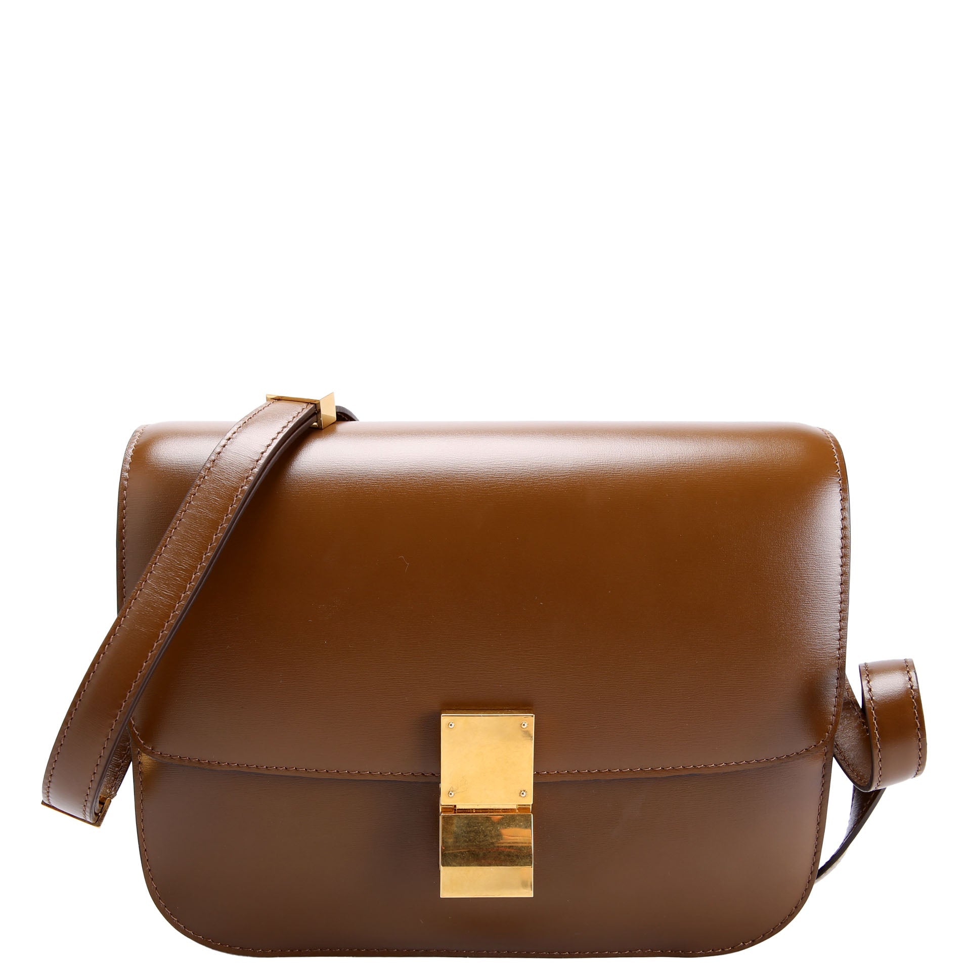 Classic Box Bag Medium Brown