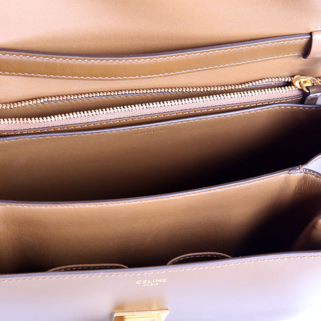 Classic Box Bag Medium Brown