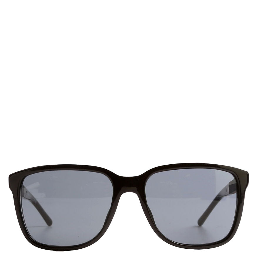 B4181 Square Sunglasses Black/Beige