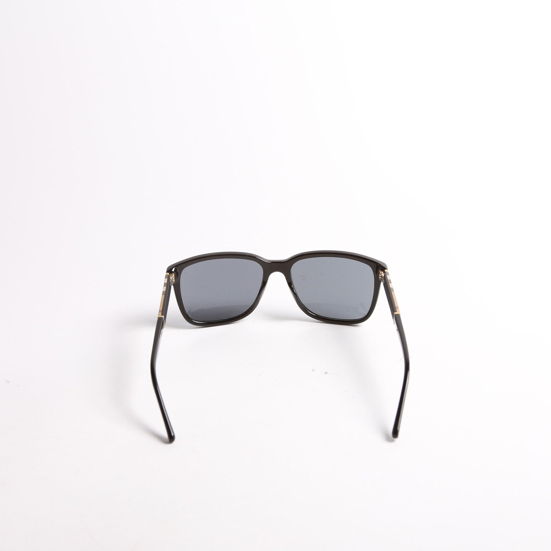 B4181 Square Sunglasses Black/Beige