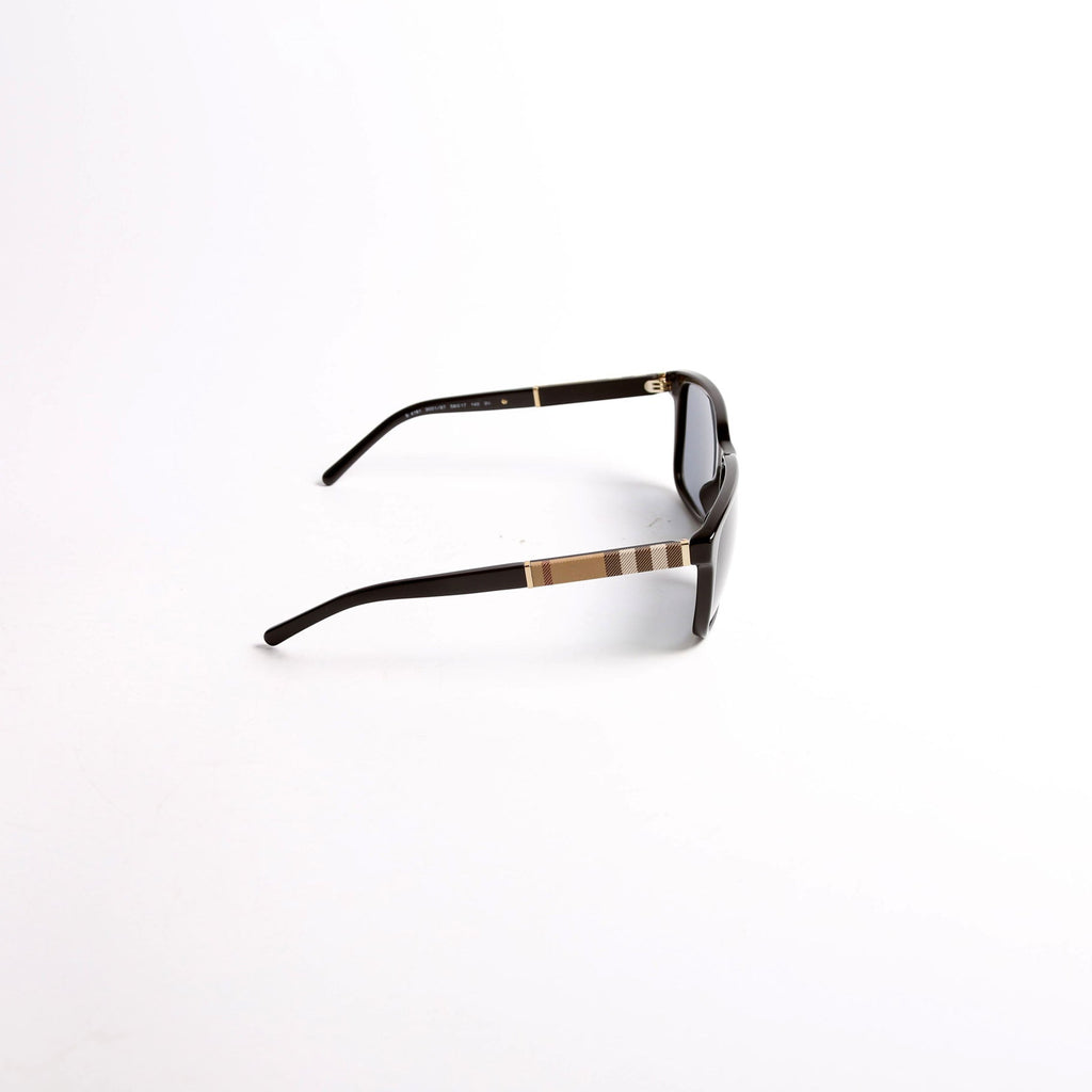 B4181 Square Sunglasses Black/Beige