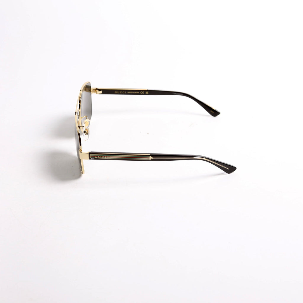 GG0529S Web Aviator Sunglasses Black/Gold