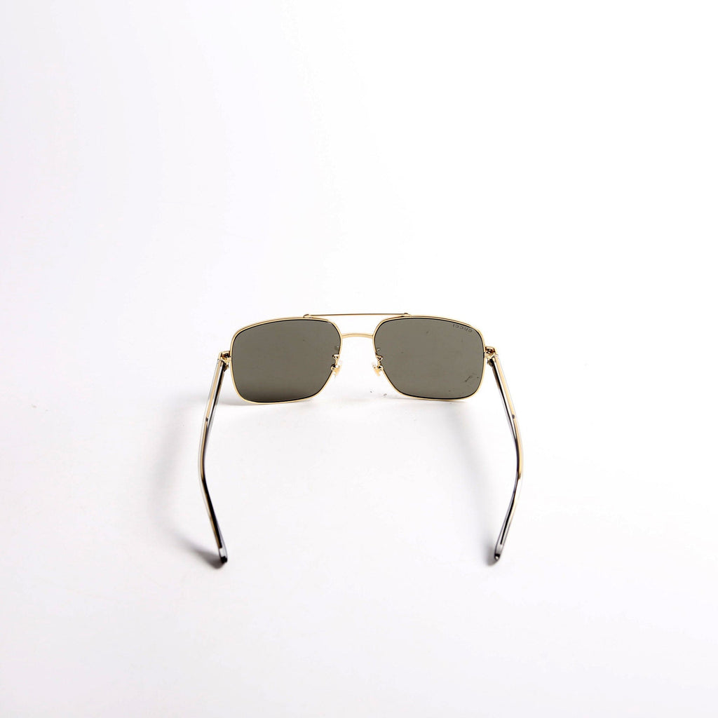 GG0529S Web Aviator Sunglasses Black/Gold