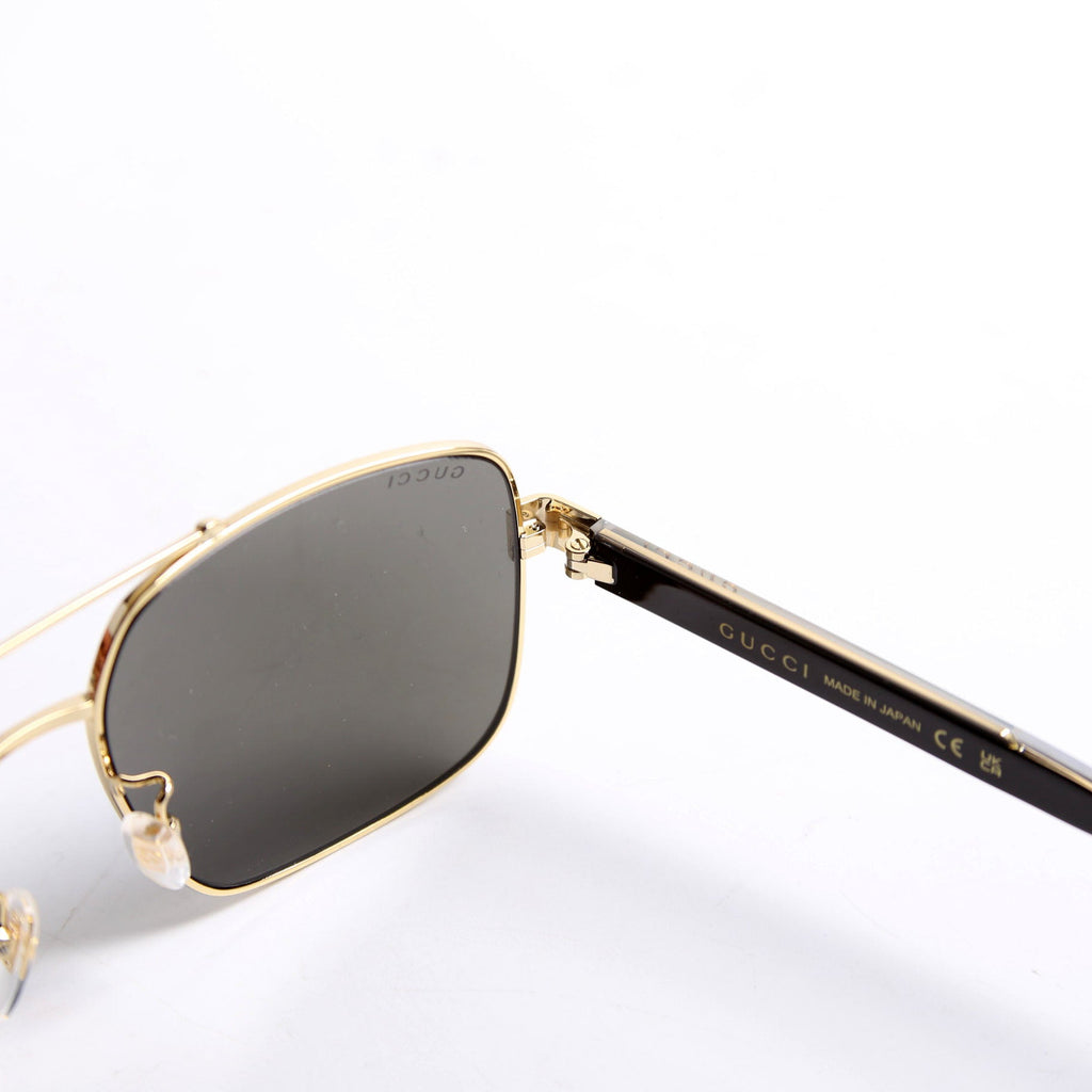GG0529S Web Aviator Sunglasses Black/Gold