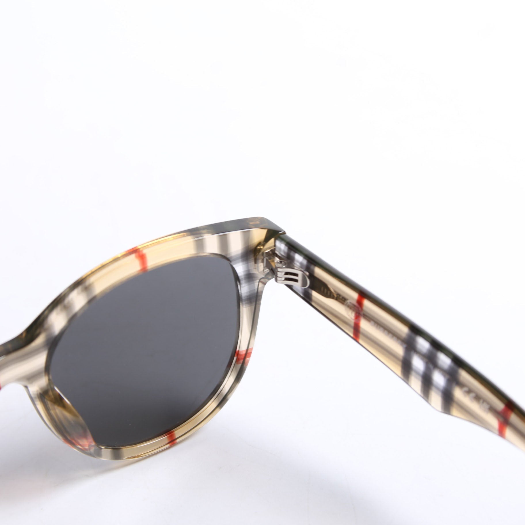 B4432 Vintage Check Sunglasses Beige/Multi